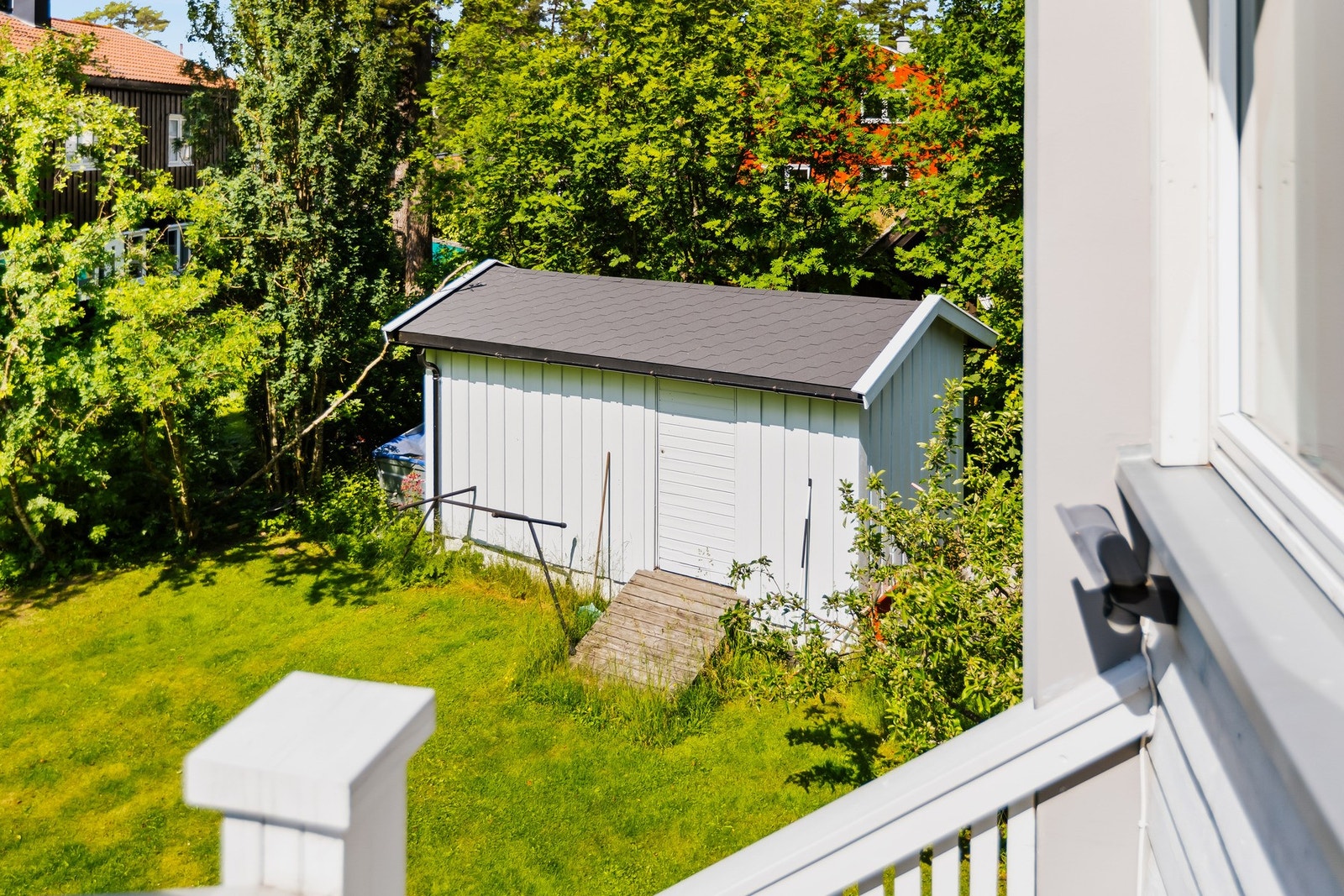 Redskapsbod i hagen på over 13 kvm. Galleribilde