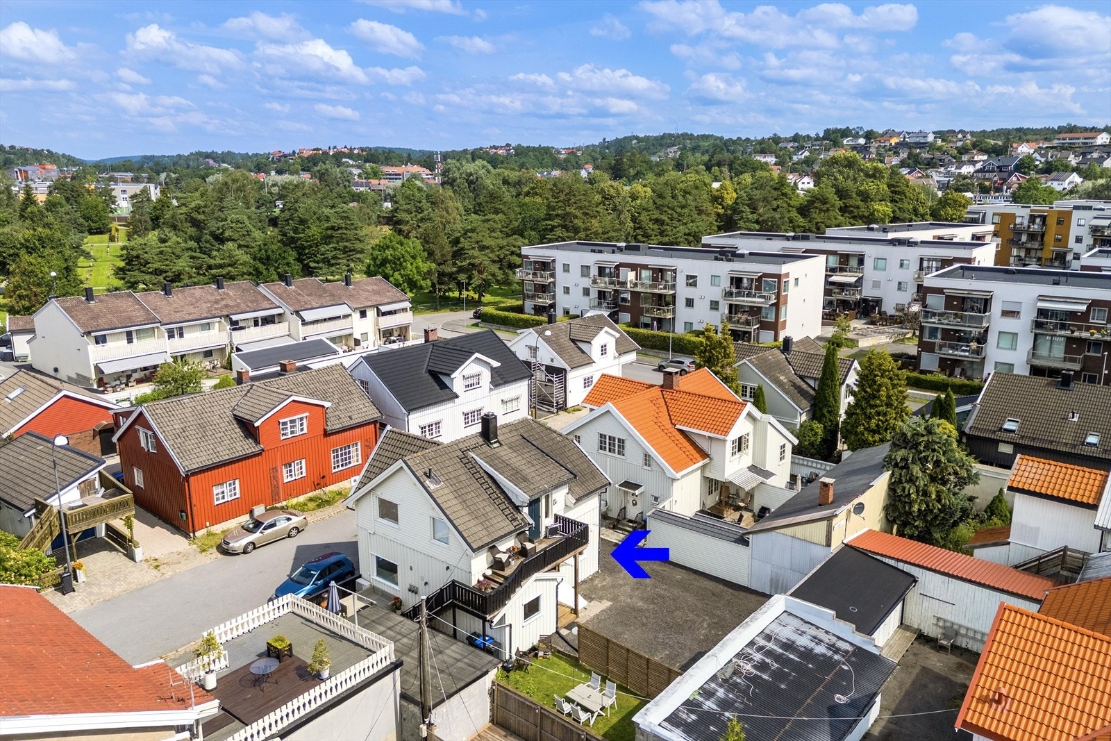 Dronefoto Galleribilde