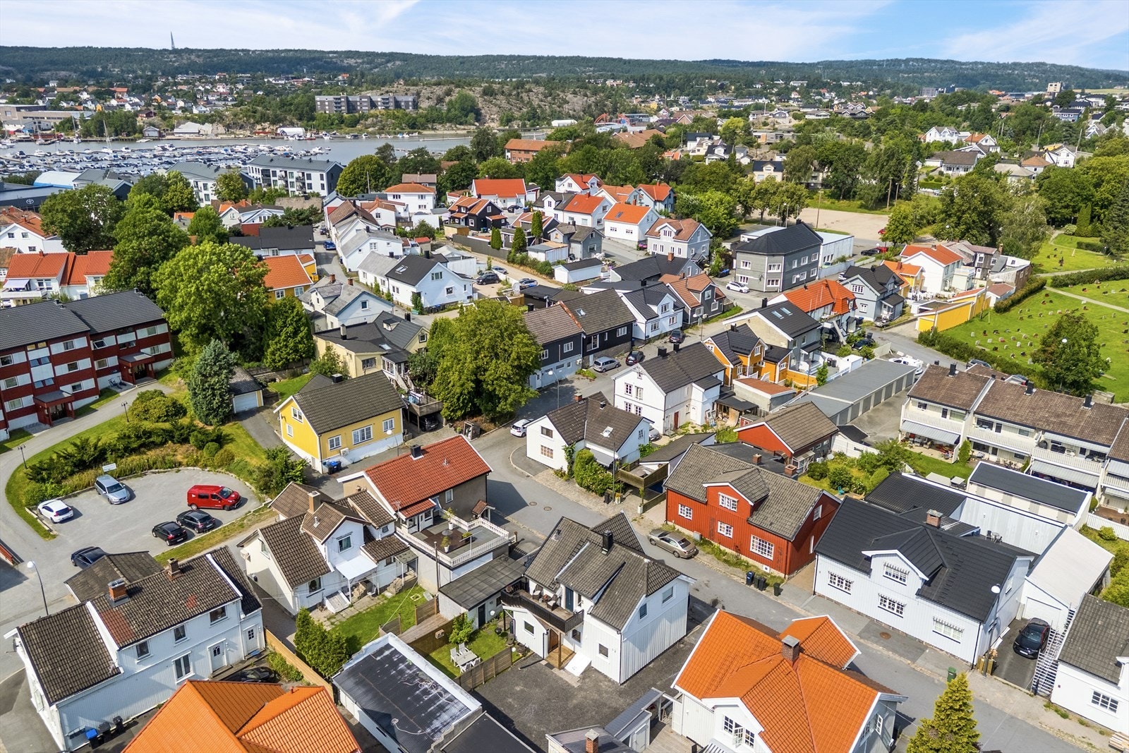 Dronefoto Galleribilde