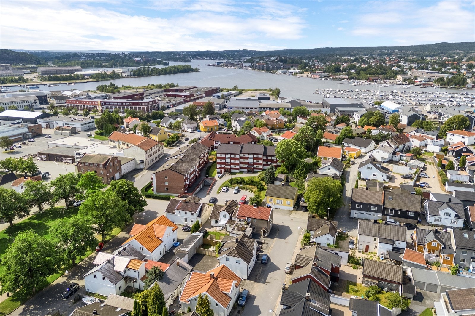 Dronefoto Galleribilde