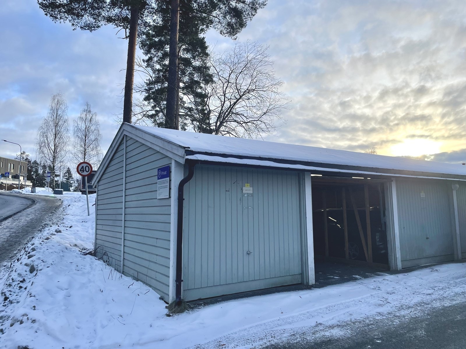 Det følger garasjeplass nr 21 med boligen Galleribilde