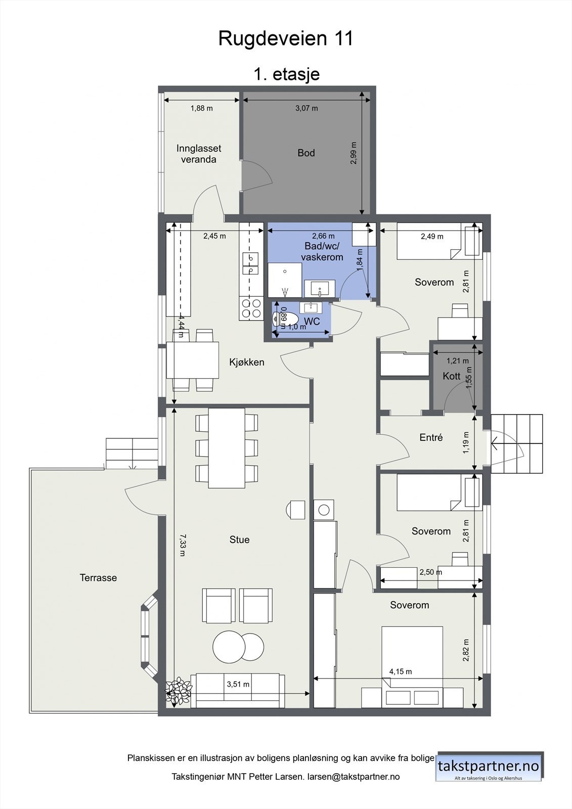 Plantegning. Galleribilde