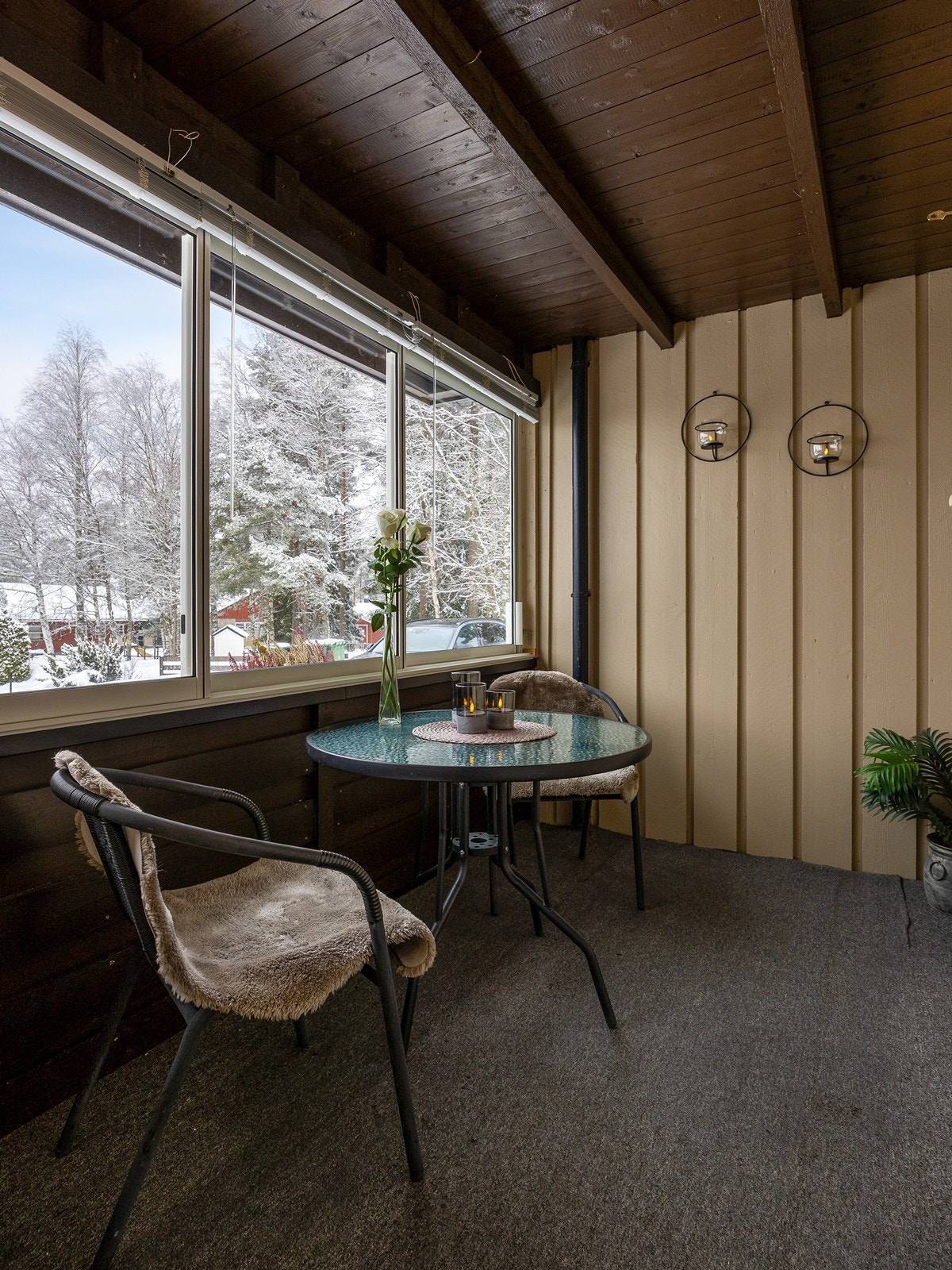 Her er det god plass til å nyte solrike dager. Galleribilde