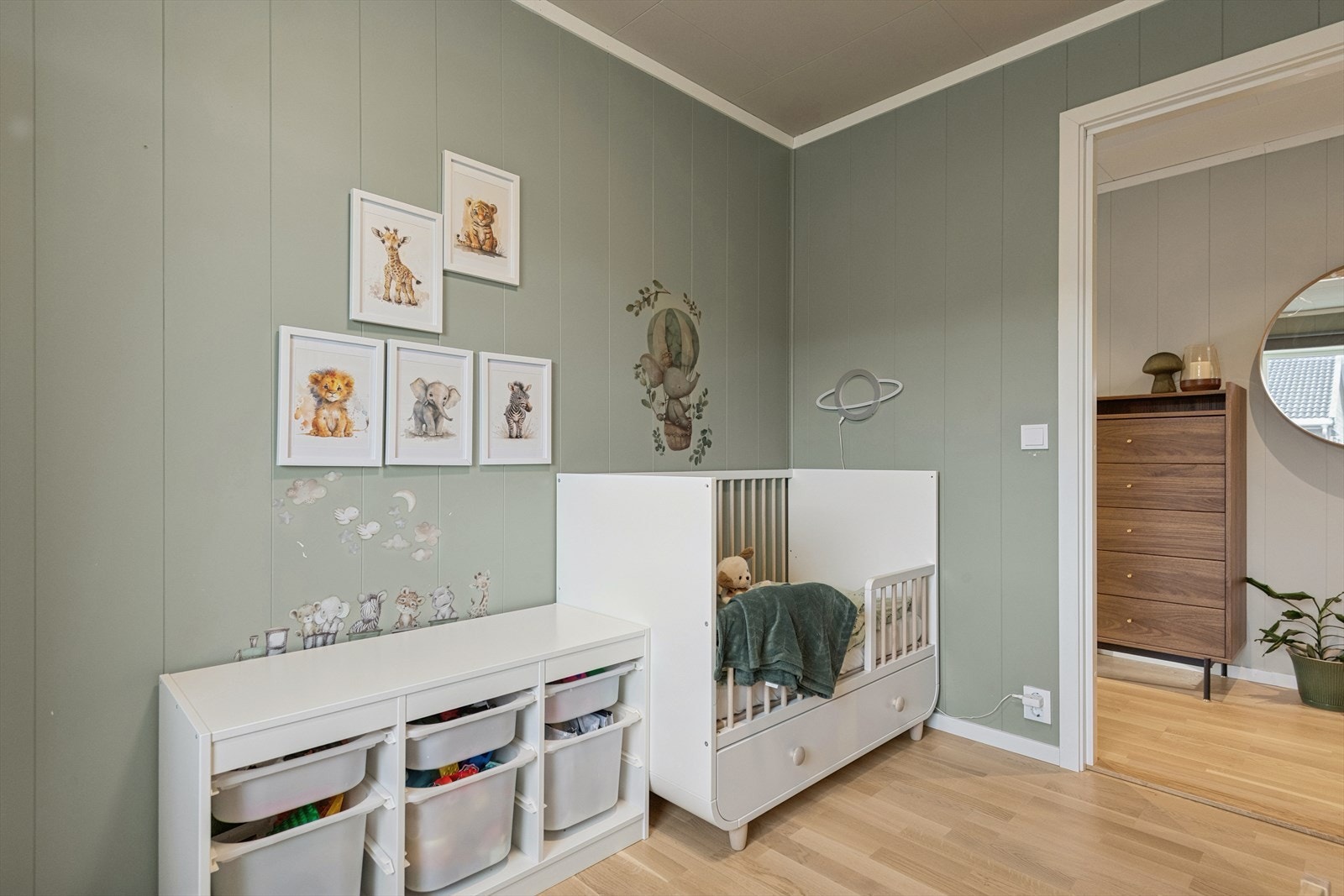 Dette fungerer utmerket som barnerom eller gjesterom. Galleribilde