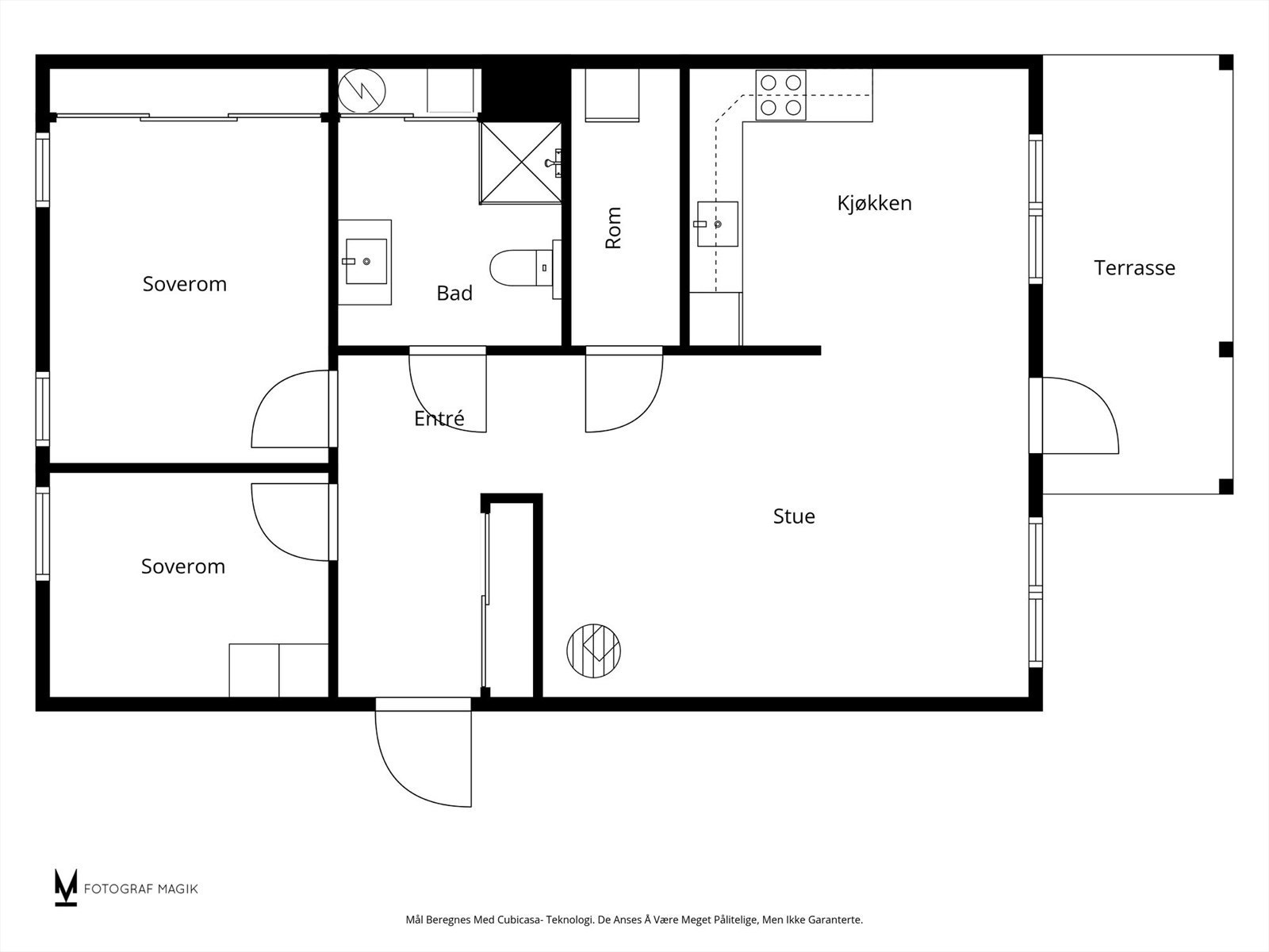 Plantegning. Galleribilde