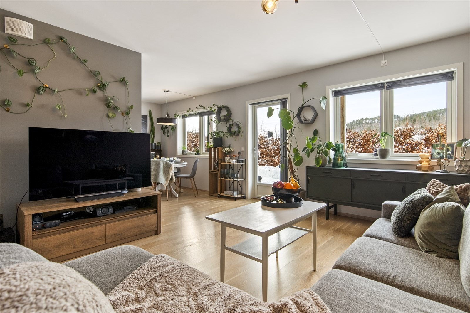 Dette sammen med den svært funksjonelle løsningen, sørger for en luftig atmosfære. Galleribilde