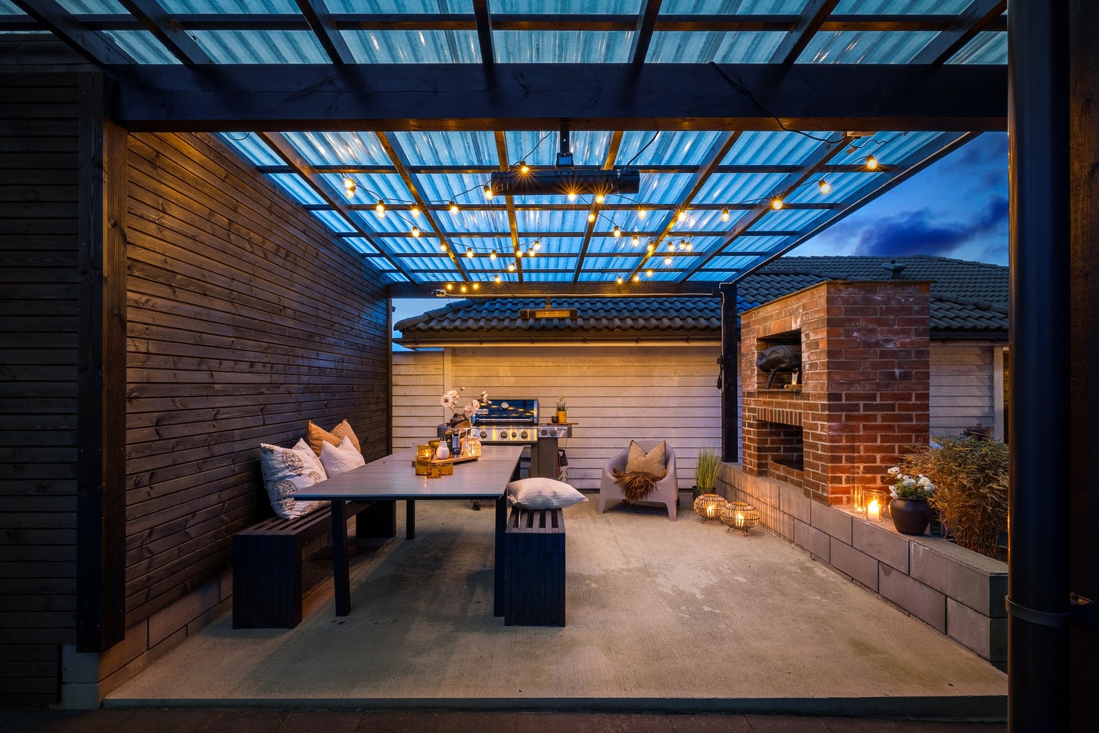 Her er det tilrettelagt for grill og pizza sone. Galleribilde