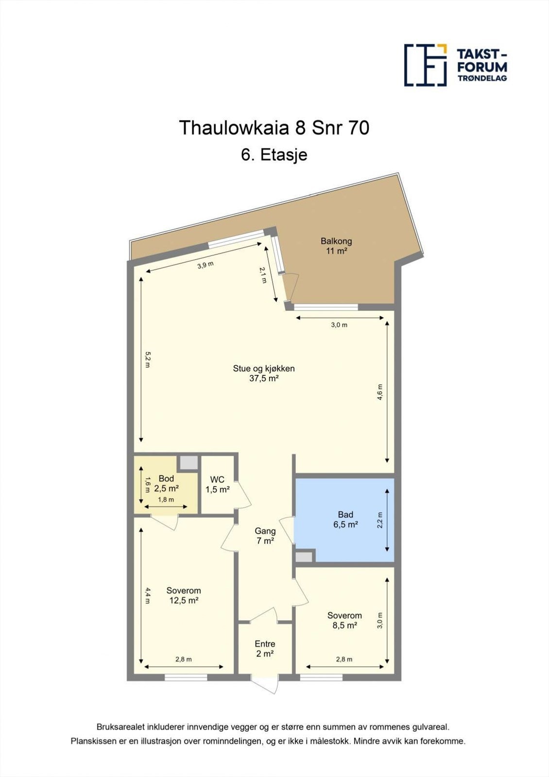 Planskisse. Velkommen på visning! Galleribilde