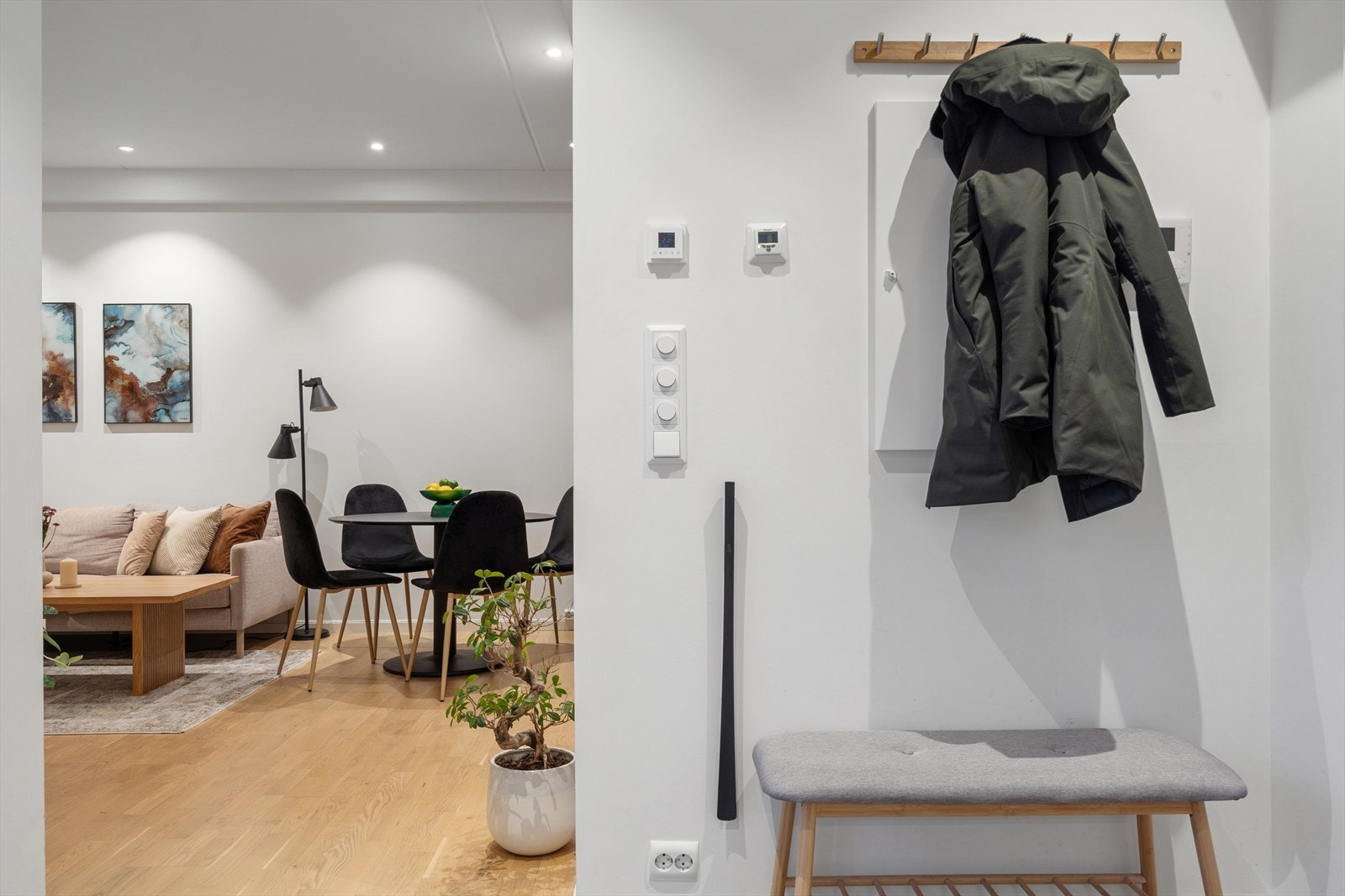 En praktisk og tiltalende eierleilighet fra 2015 i Tromsø sentrum. Galleribilde