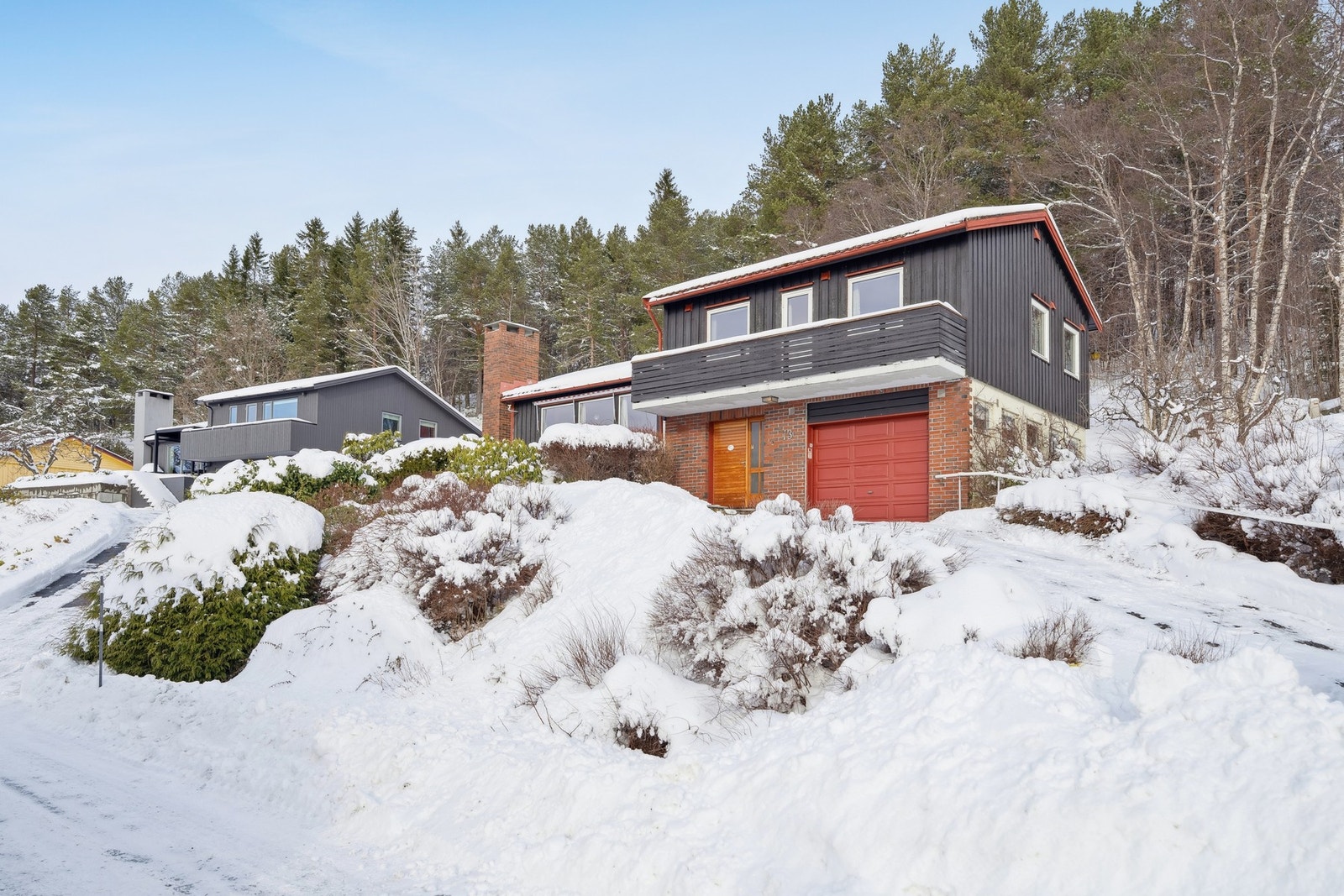Eiendommen har fantastisk utsikt mot Molde. Galleribilde