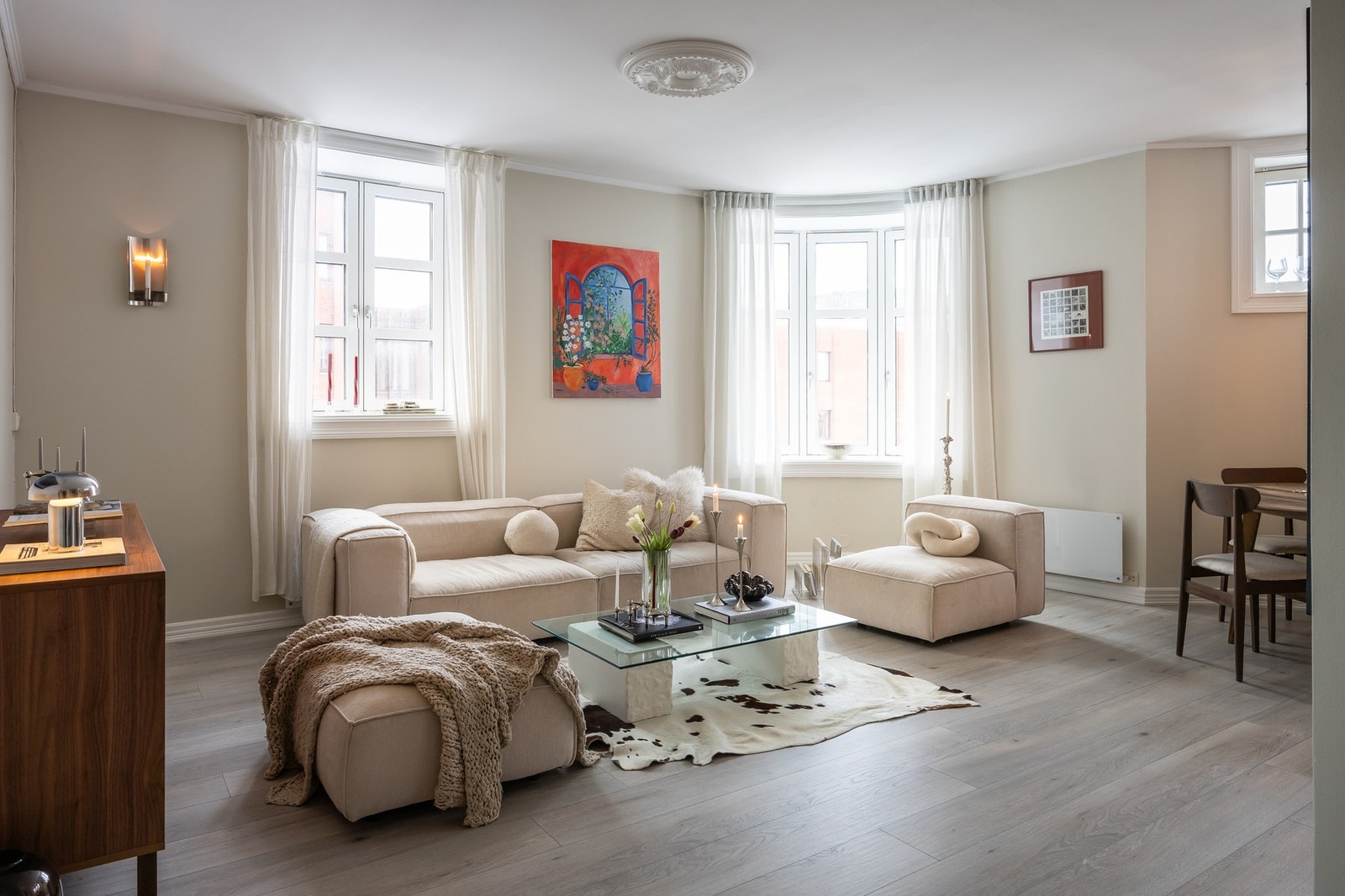 Privat plassering og ingen innsyn i lyse omgivelser. Galleribilde