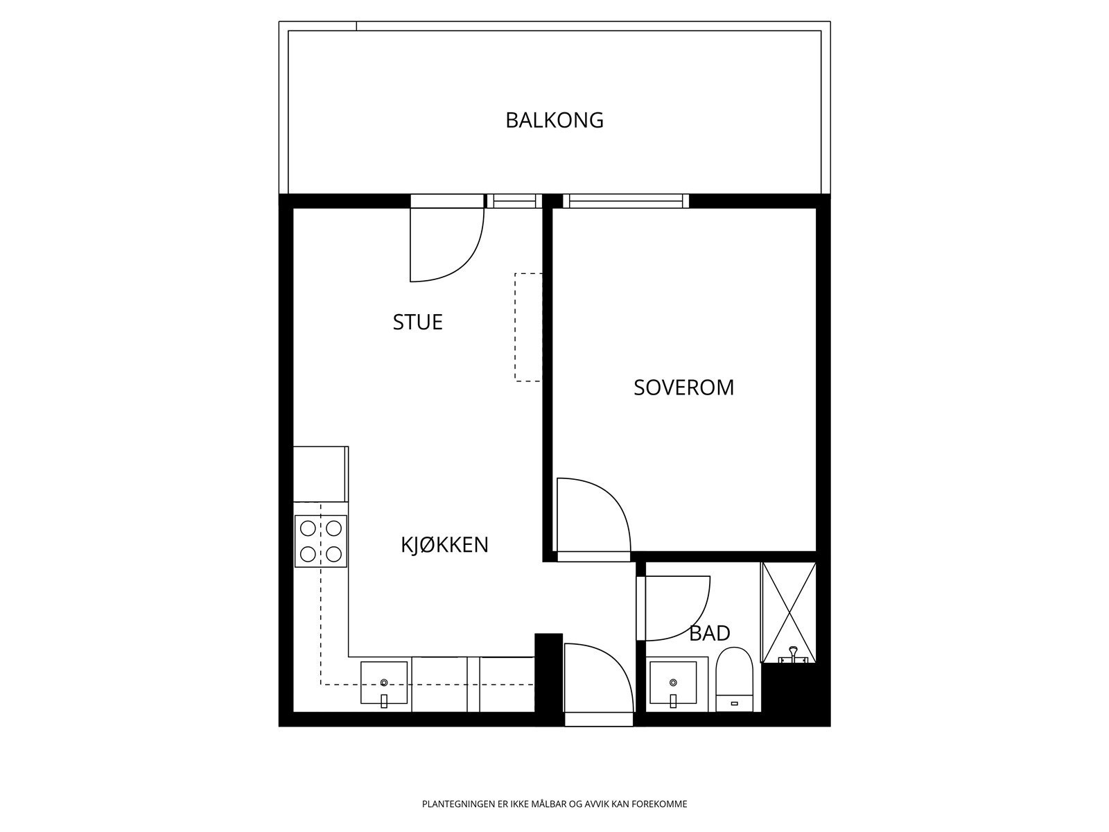 Plantegning. Galleribilde