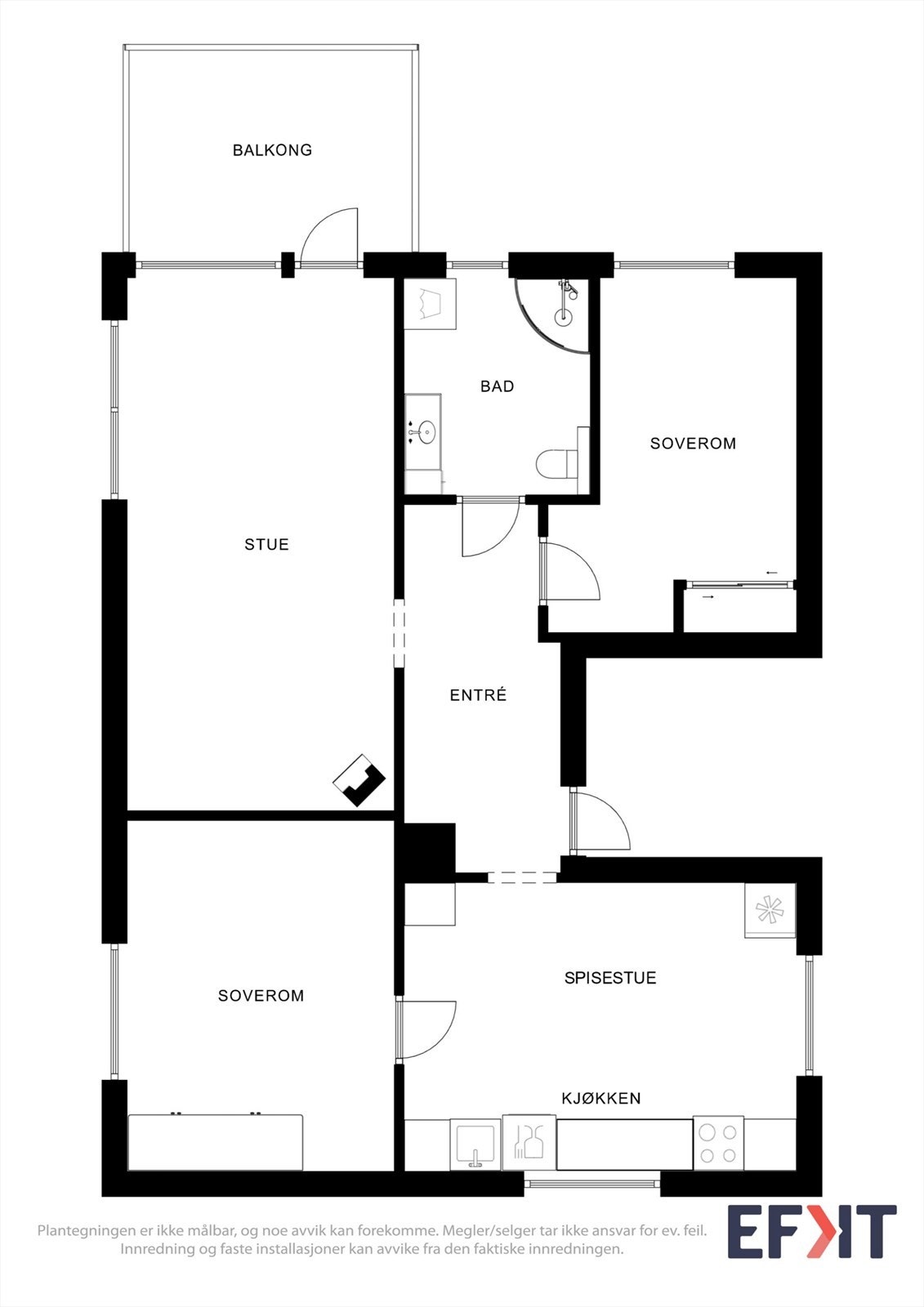 Plantegning. Galleribilde