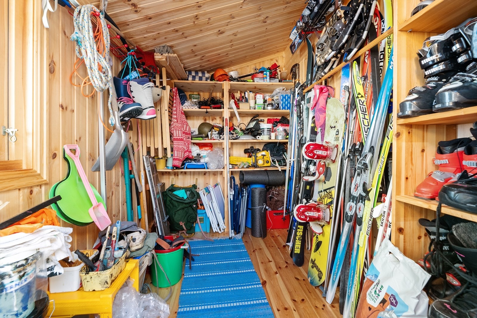 Bodplass i sanitærbygget med utvendig adkomst. Galleribilde