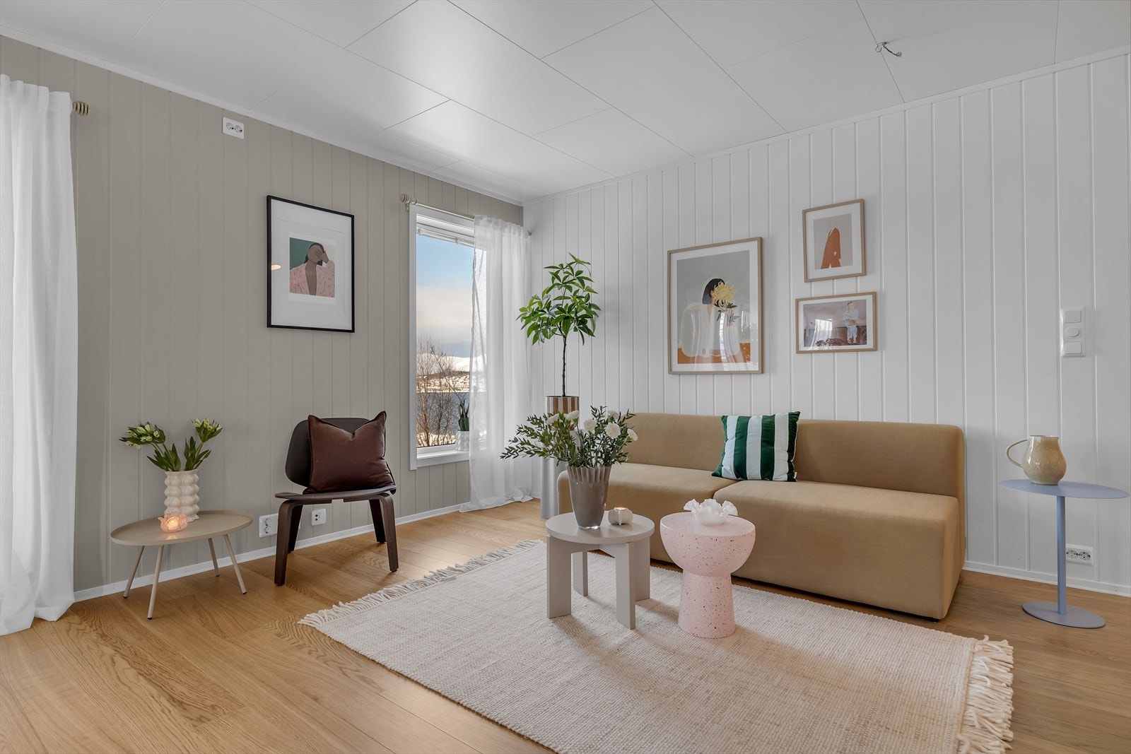 Flott 3-roms leilighet med flott utsikt i rolige omgivelser. Galleribilde