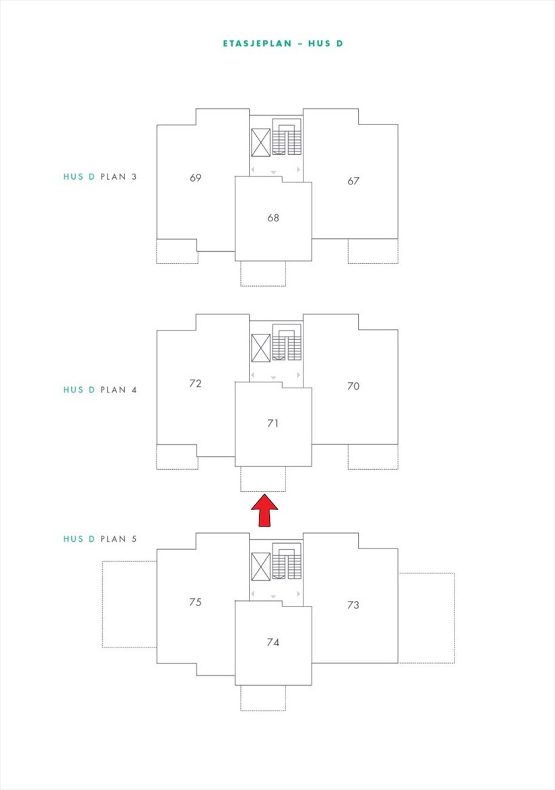 Etasjeplan. Galleribilde