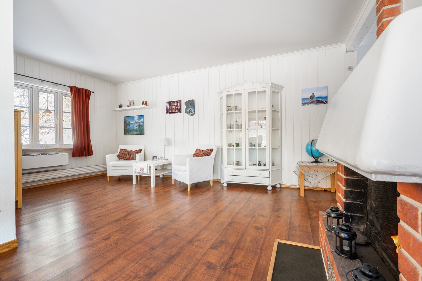 Oppvarming med varmepumpe (2018), ved og elektrisk Galleribilde