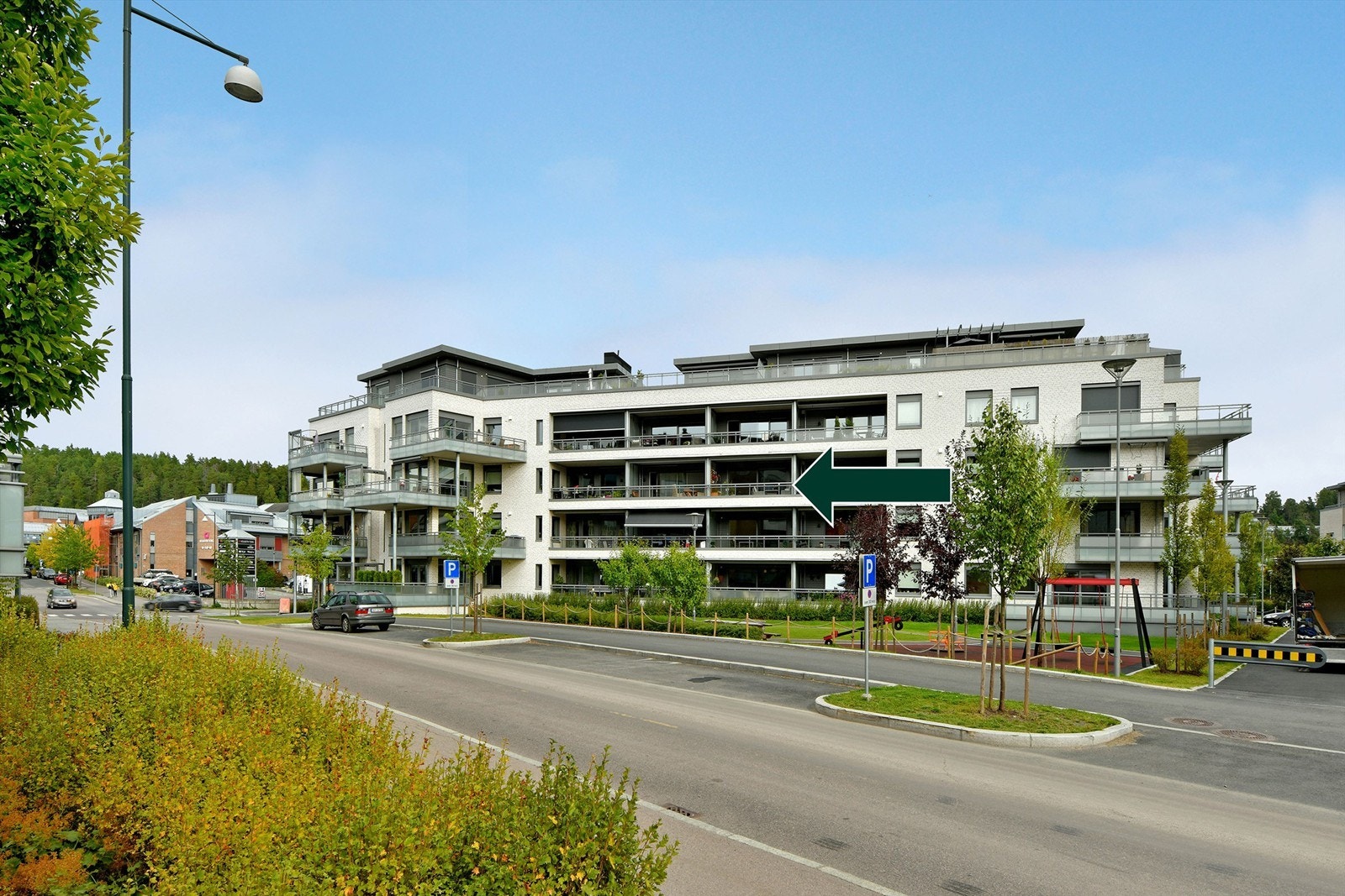 Leiligheten ligger tilbaketrukket i hjertet av Kolbotn sentrum! Galleribilde