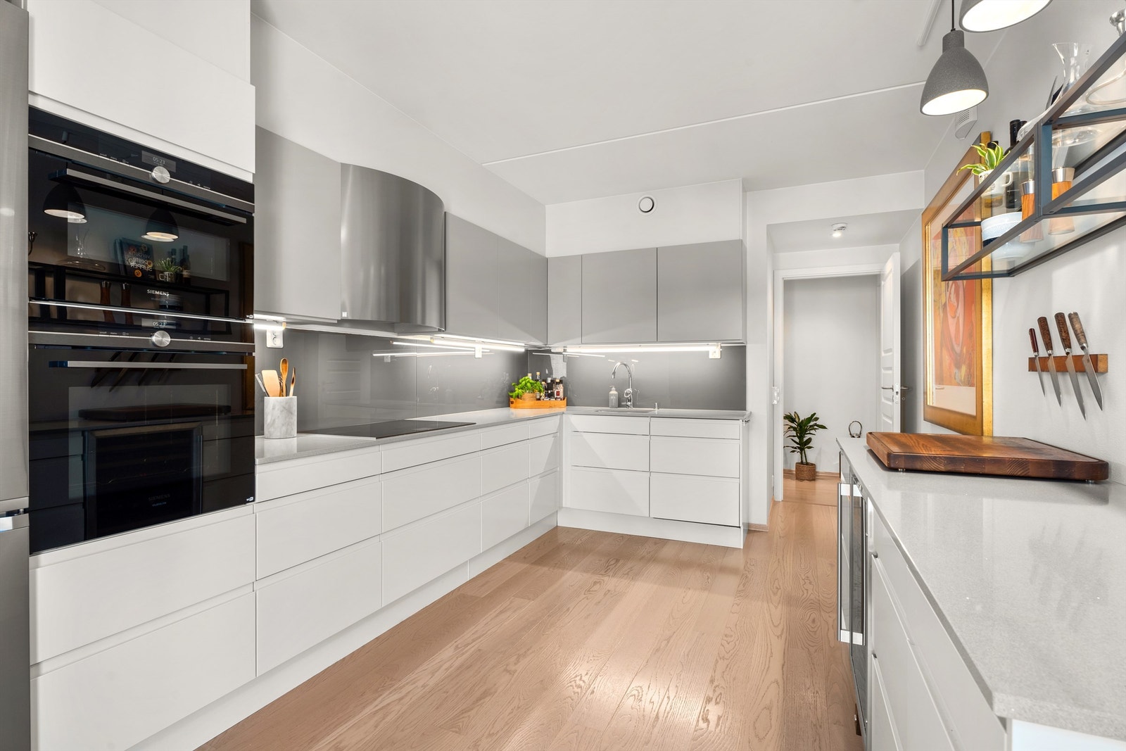 Kjøkkenet holder en høy standard og er et kvalitetskjøkken fra HTH. Galleribilde