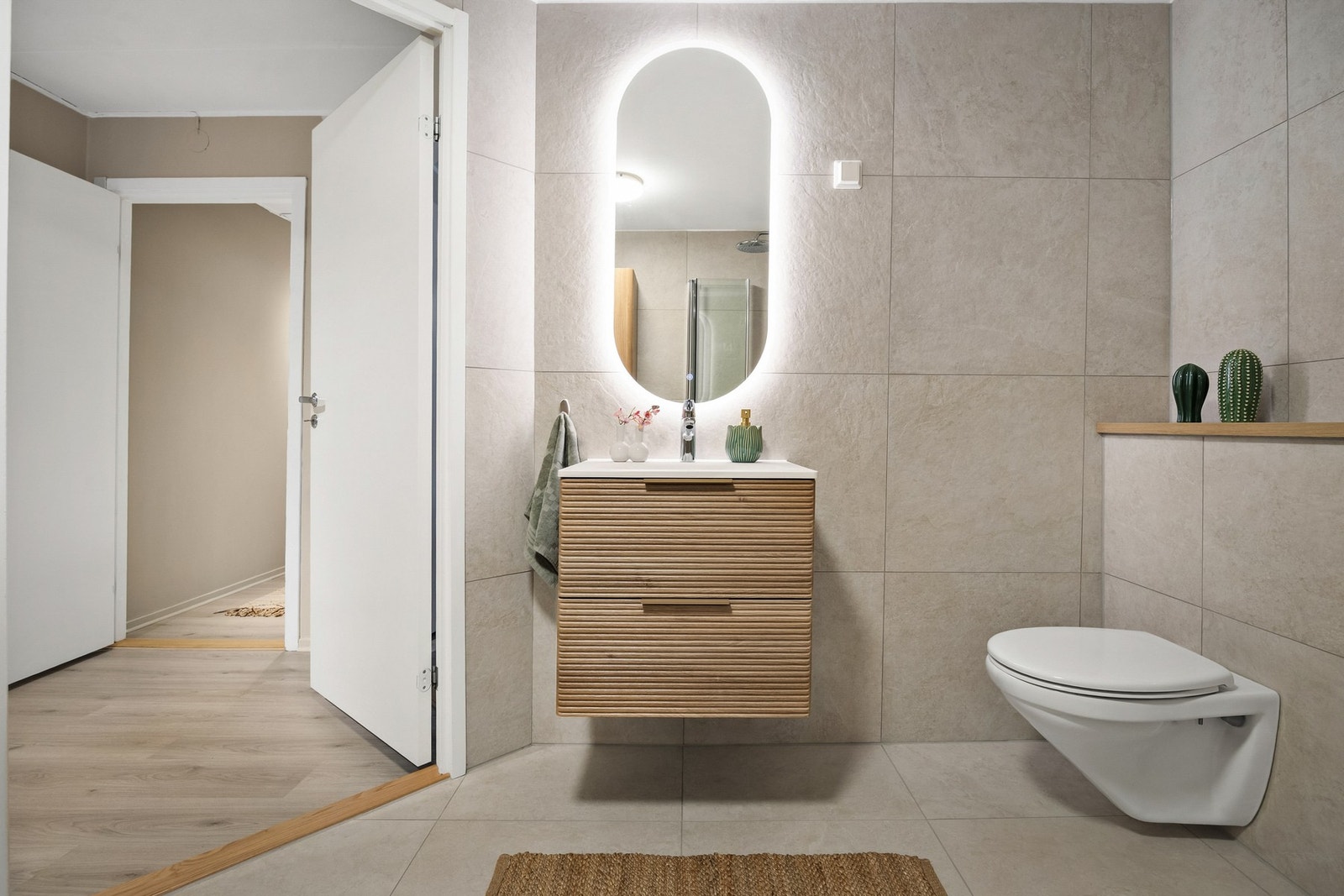 Oppgradert bad ferdigstilt i 2026. Arbeidet er utført av fagfolk og det foreligger dokumentasjon. Galleribilde