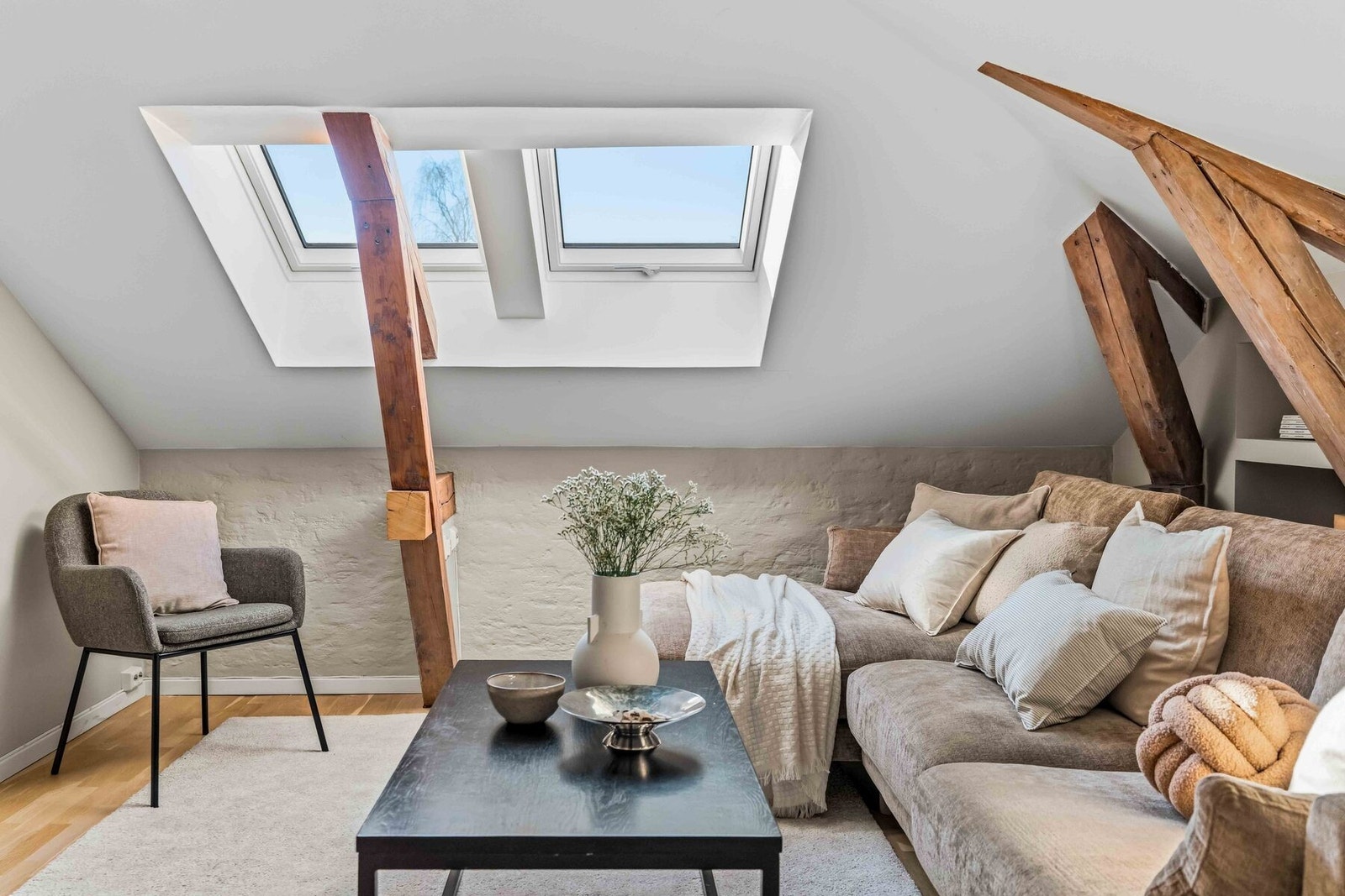 Rommet egner seg svært godt som soverom dersom ønskelig. Galleribilde