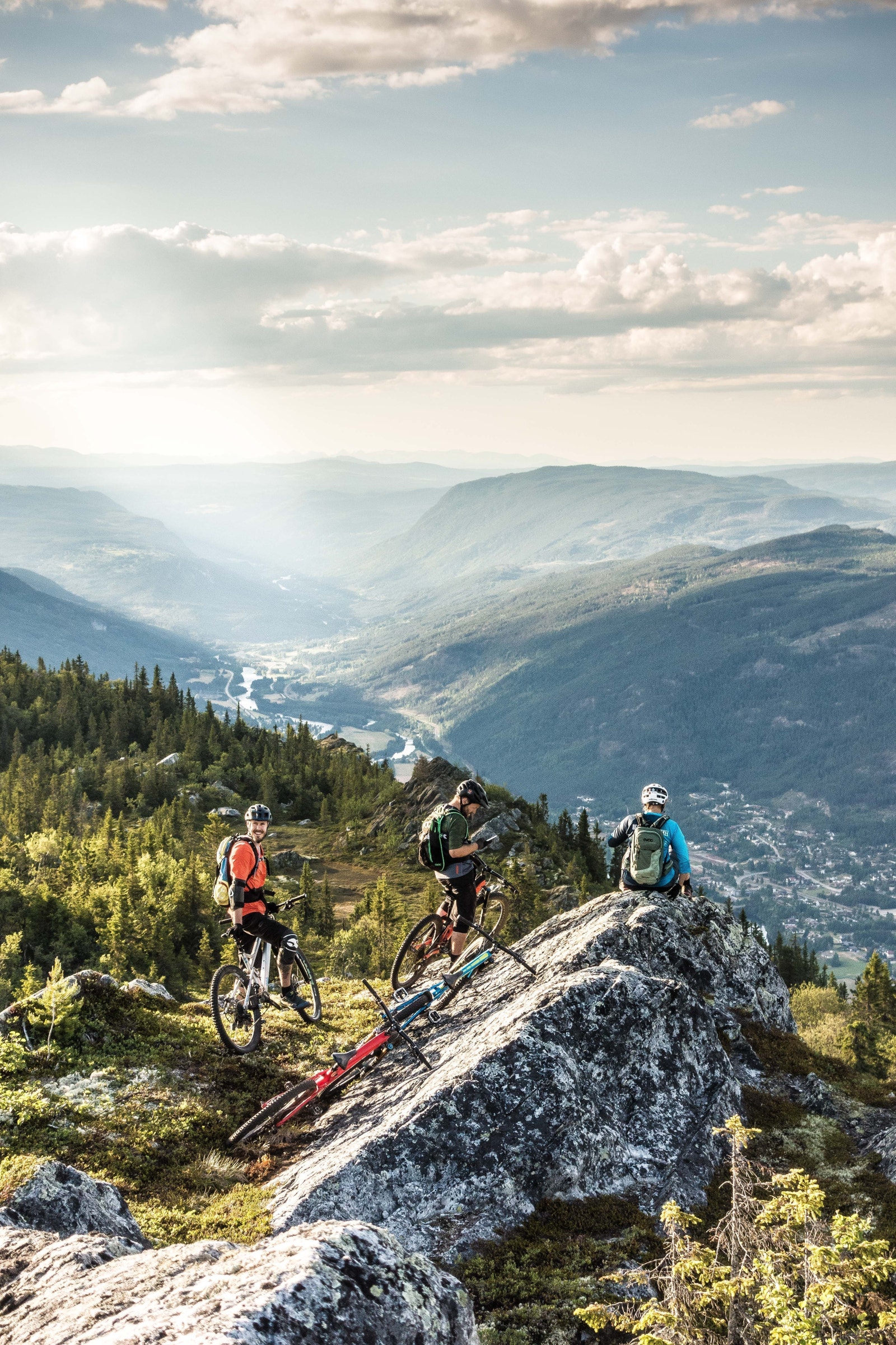 Her storsatses det på sykkel Galleribilde