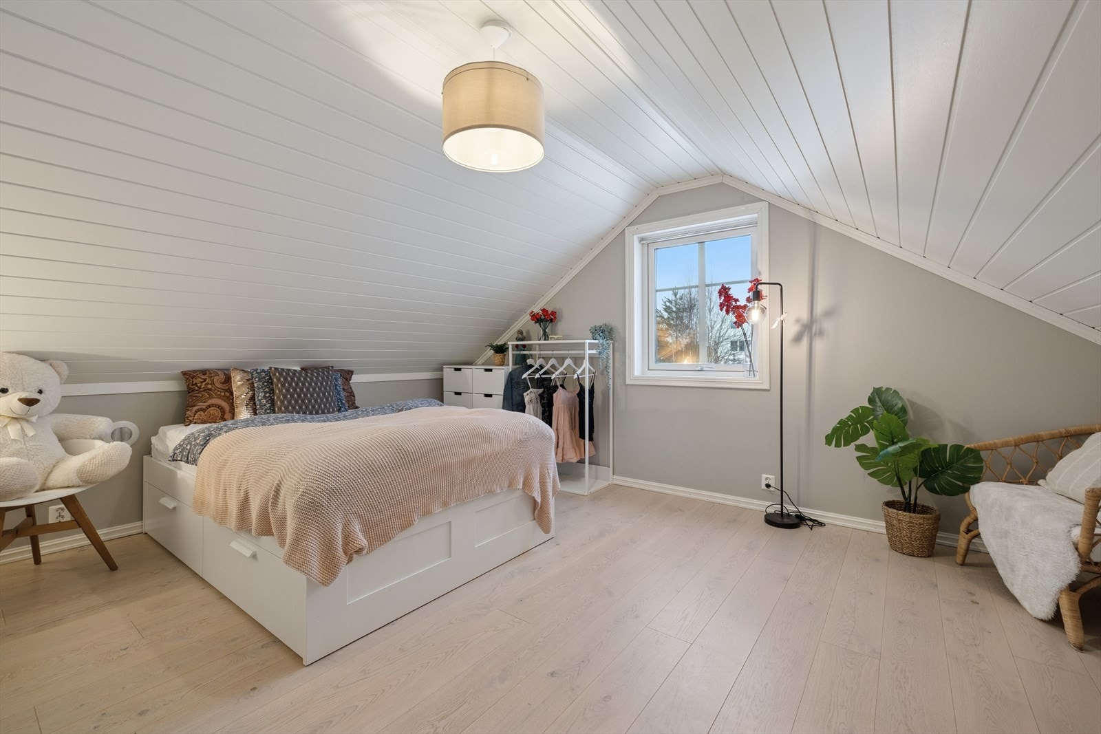 Soverommene egner seg perfekt som barnerom, kontor, gjesterom eller hobbyrom - alt etter behov. Galleribilde