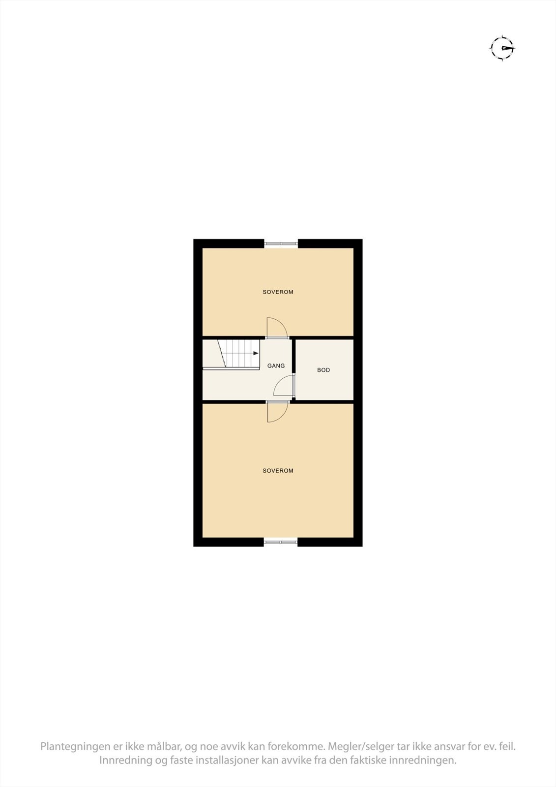 Plantegning 2. Etg. Galleribilde