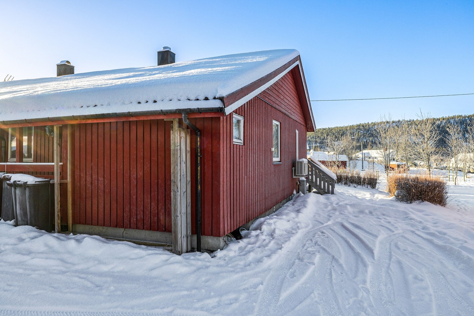 Parkering på egen tomt Galleribilde