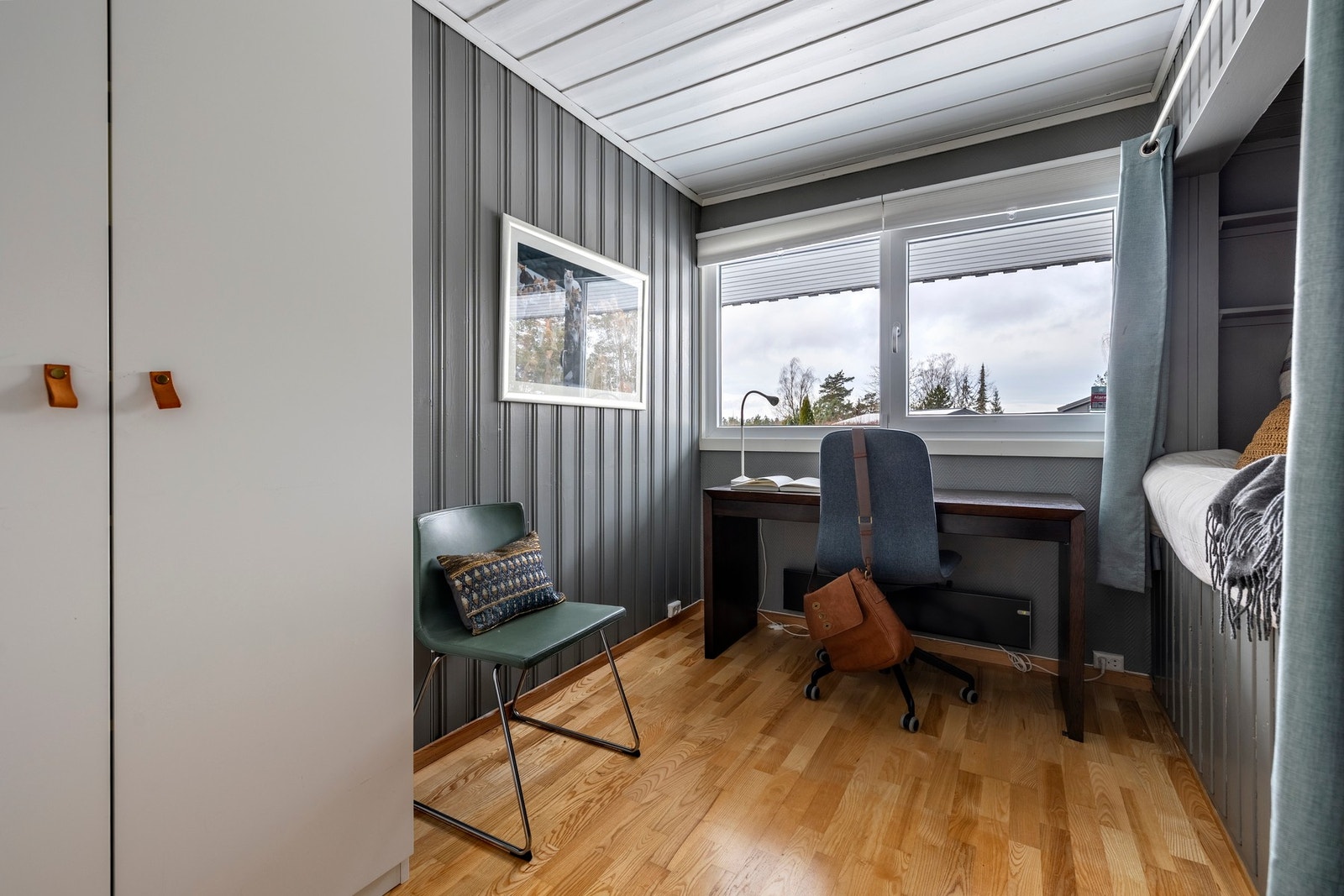 Flere av soverommene er innredet med praktiske garderobeløsninger. Galleribilde