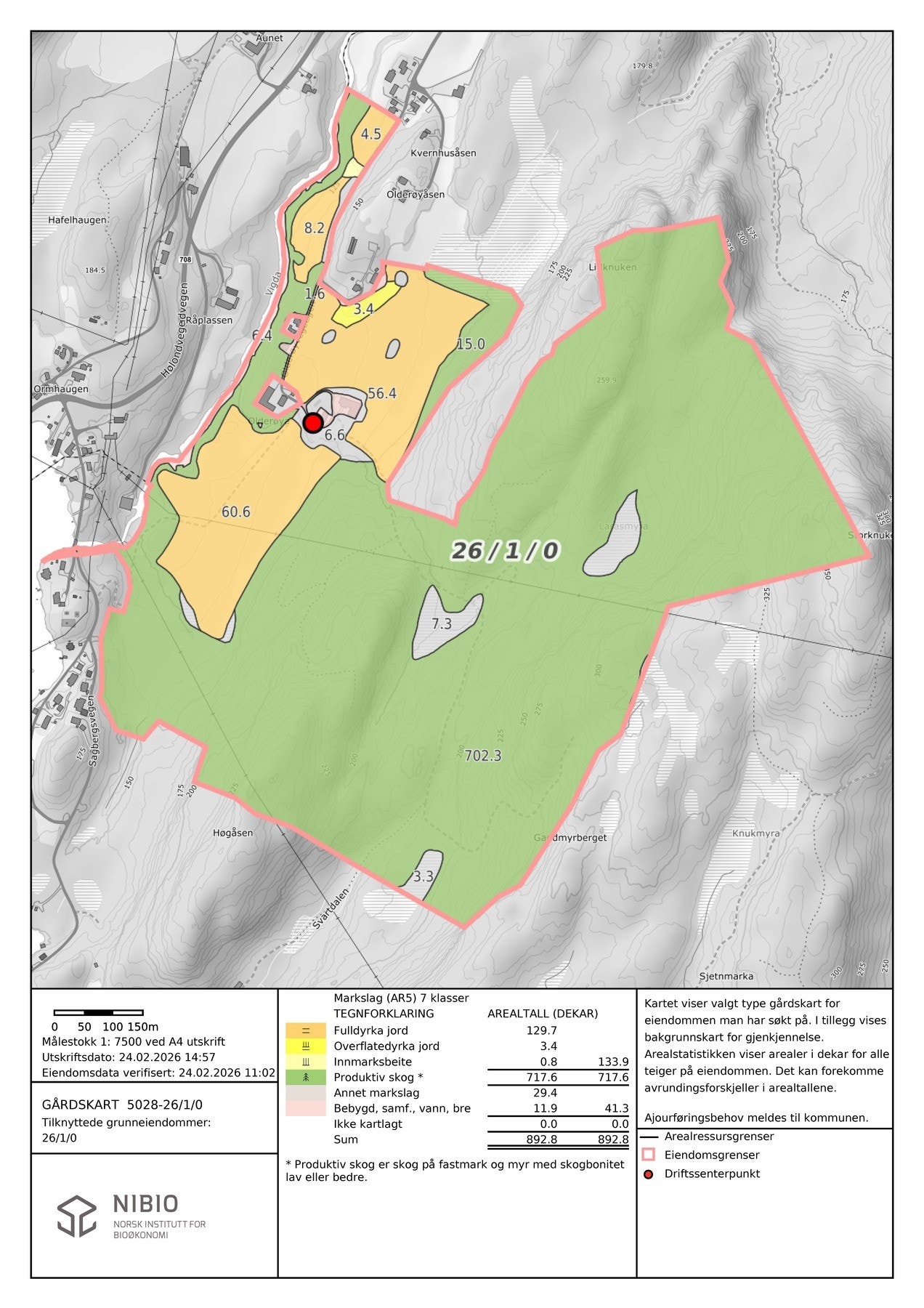 NIBIO gårdskart Galleribilde
