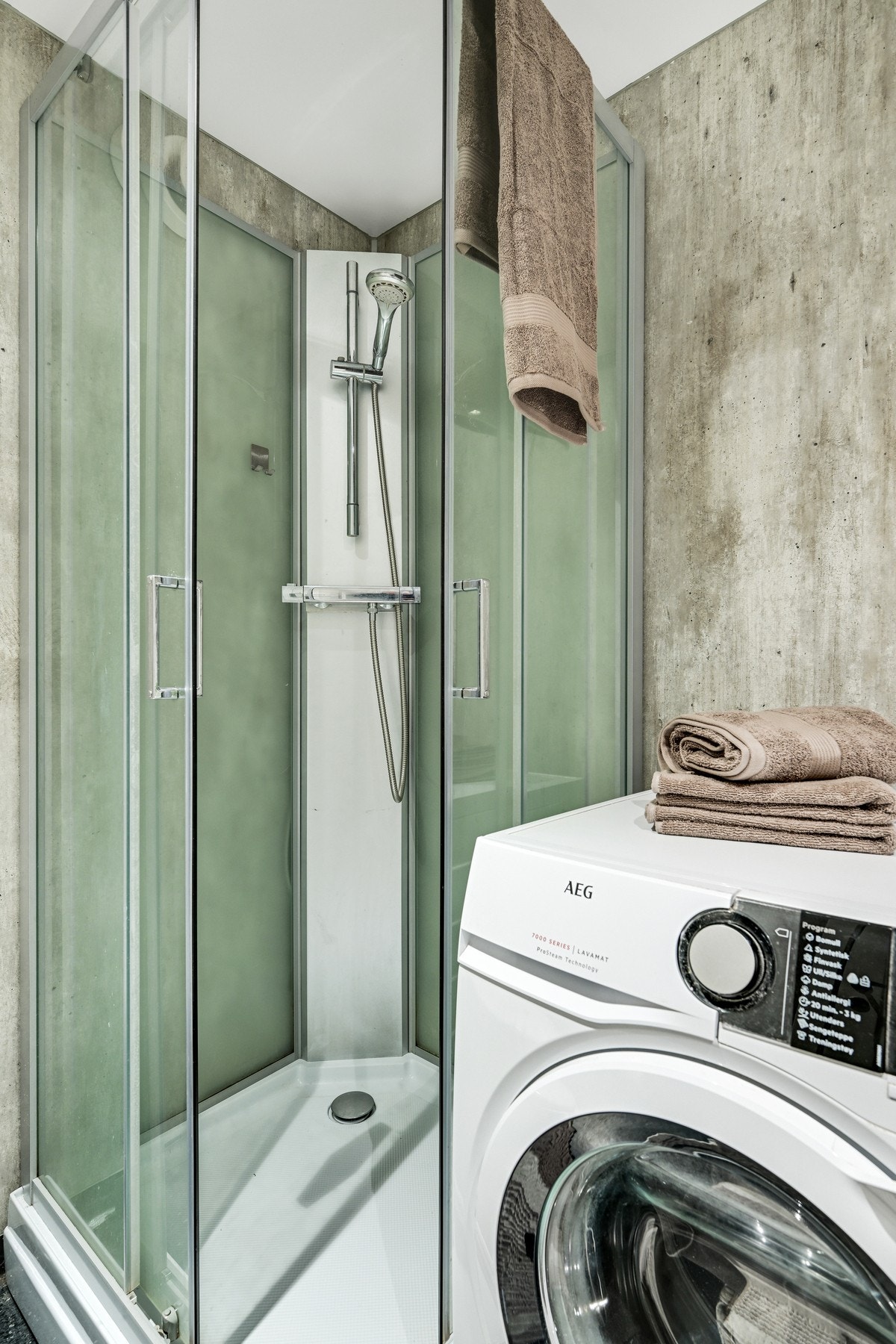 Her det også opplegg for vaskemaskin Galleribilde