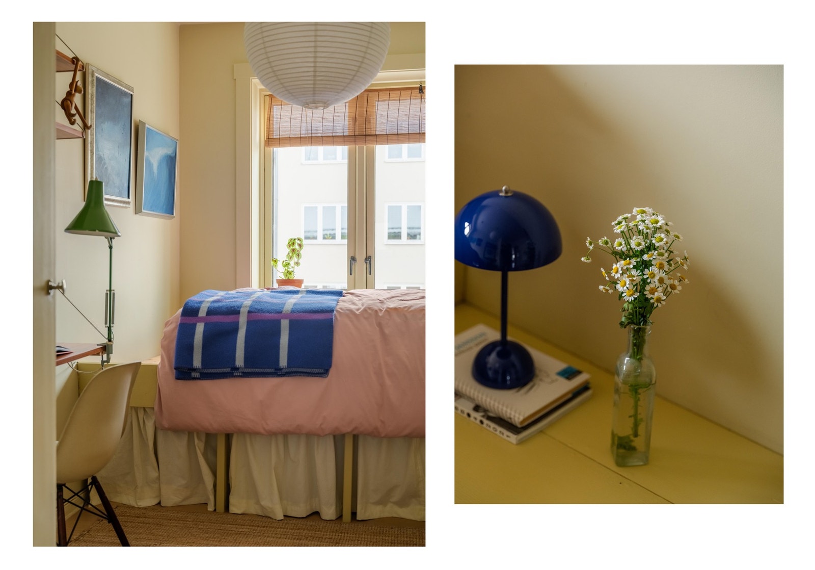 Rommet vender mot stille og rolig gårdsrom. Galleribilde