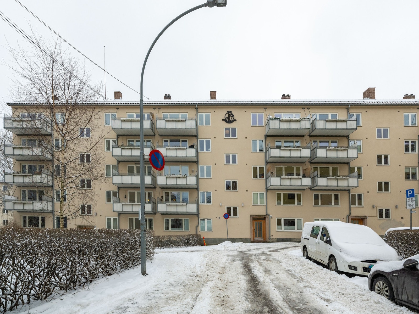 Leiligheten ligger på toppen av Fredrikke Qvams gate 19. Galleribilde