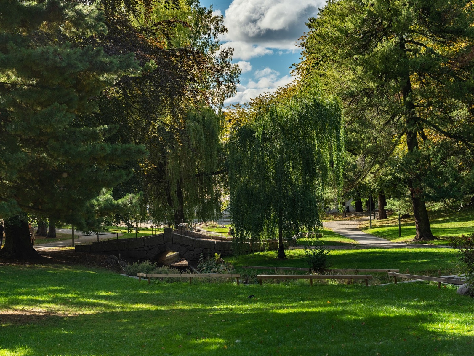 St. Hanshaugen park er en av flere nærliggende grøntområder. Galleribilde
