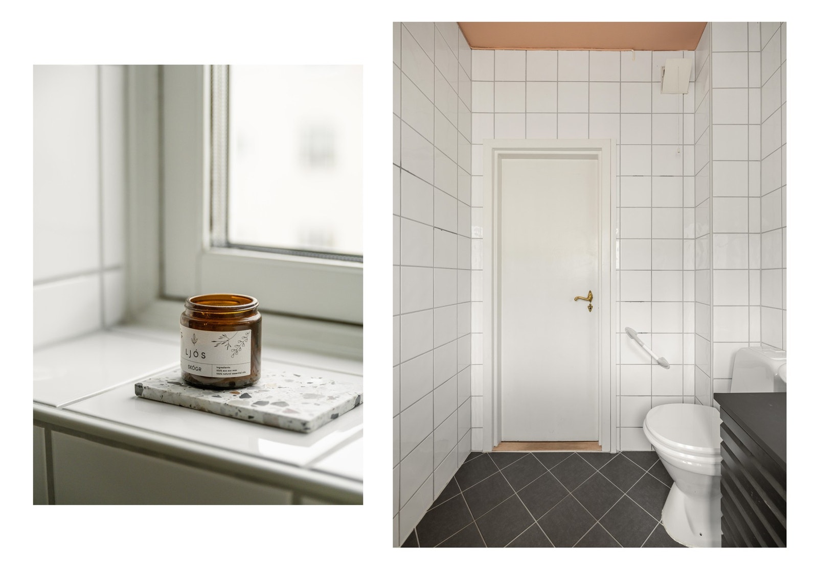 Det er som nevnt varmekabler i gulvet, og hvor deilig er det ikke å ha vindu på badet? Galleribilde