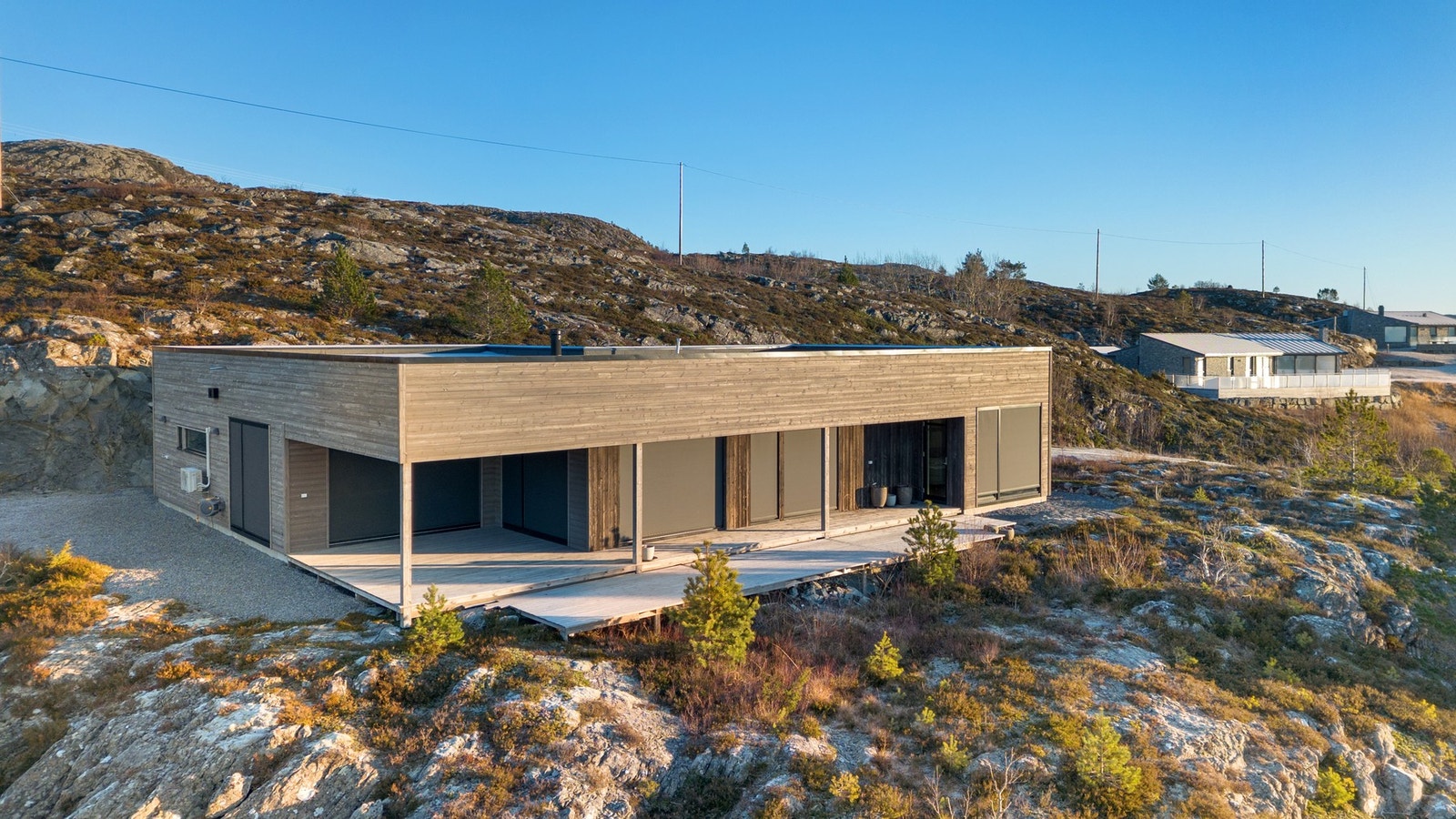 Stram og lekker arkitektur. Galleribilde