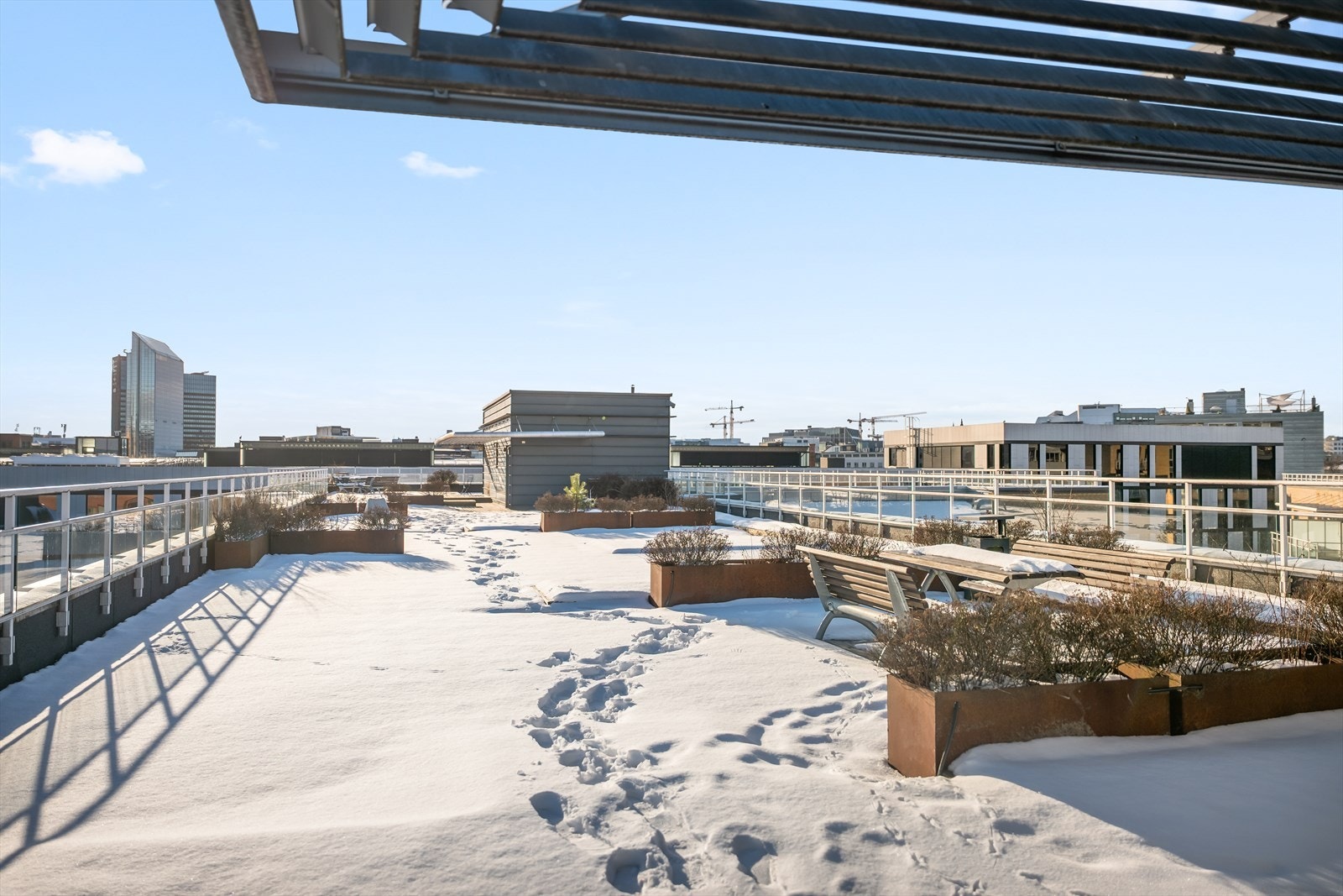 Takterrassen på vinterhalvåret! Galleribilde