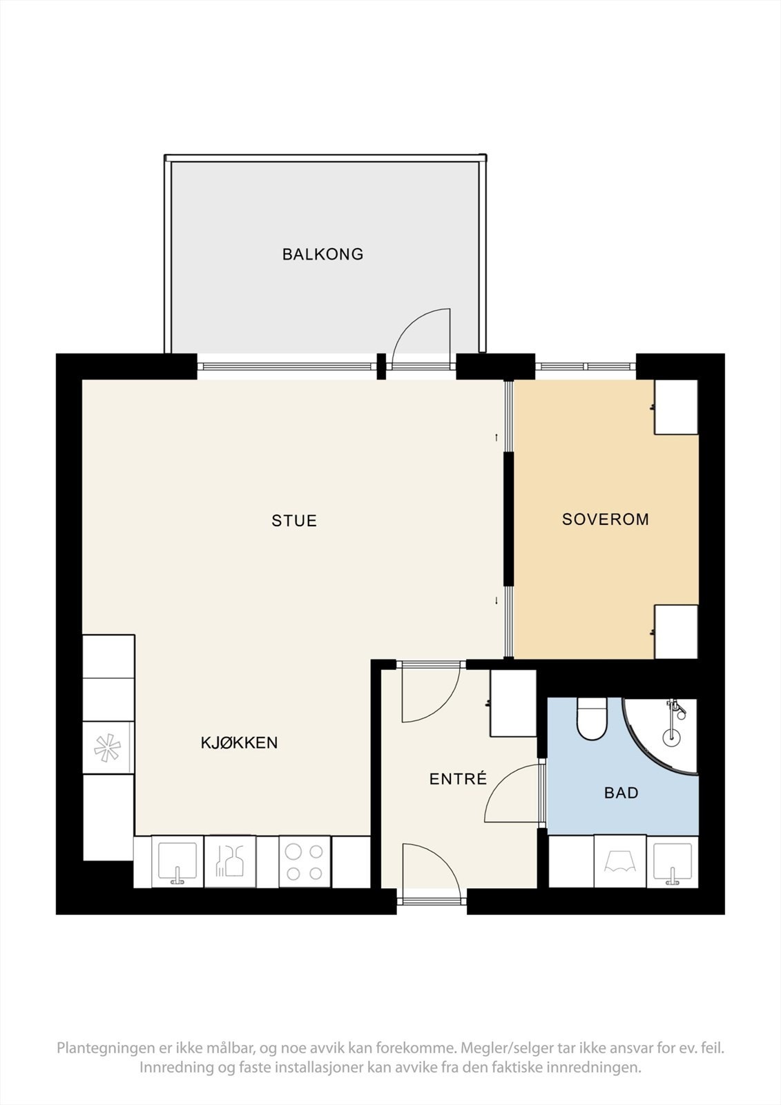 Plantegning. Galleribilde