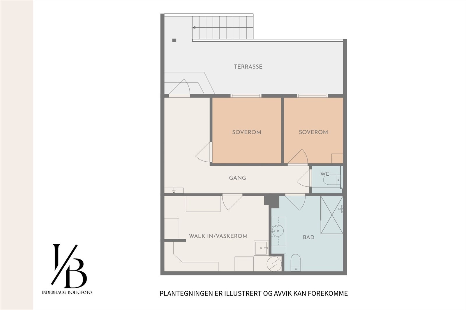 Plantegning underetasje. Galleribilde