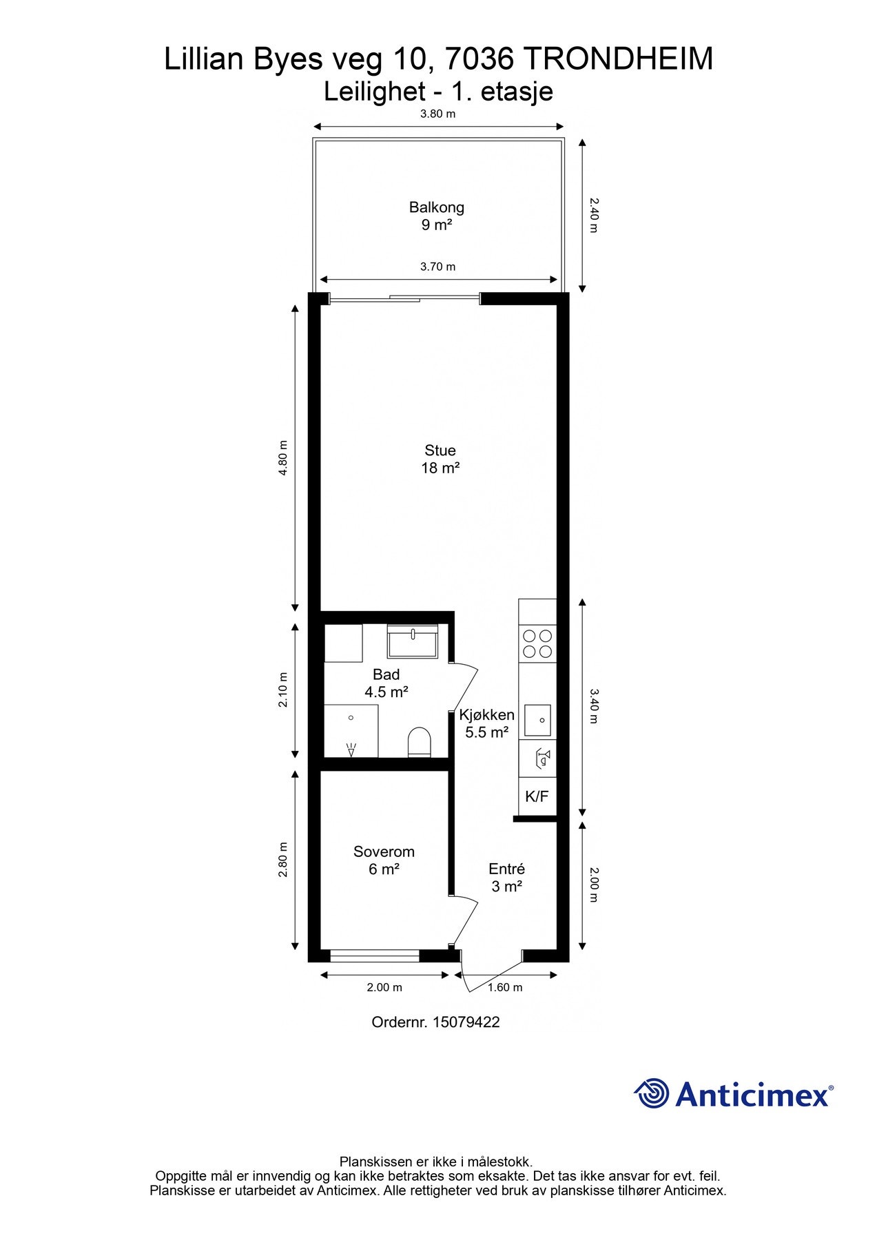 Gjør deg kjent med planløsningen før vi fortsetter presentasjonen. Galleribilde