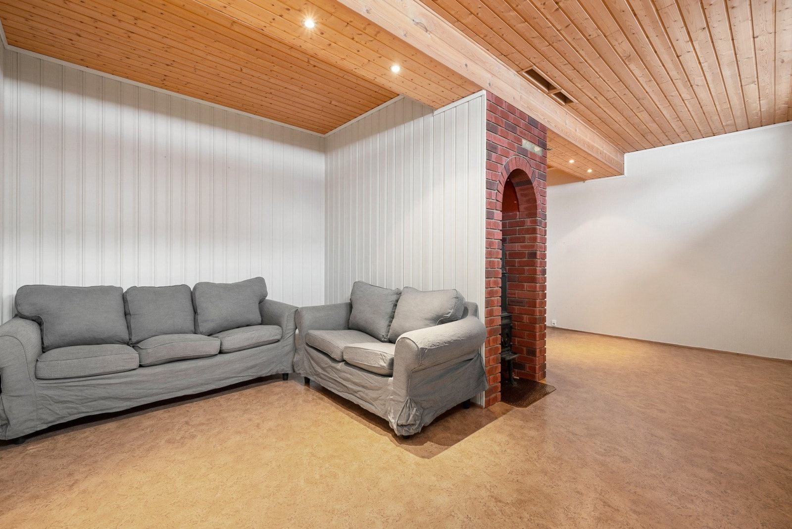 Her er det også montert varmepumpe. Galleribilde