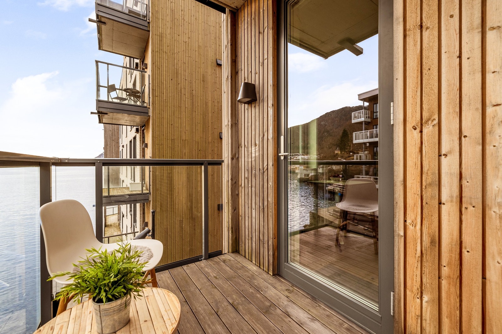 Perfekt for å nyte morgenkaffen. Galleribilde