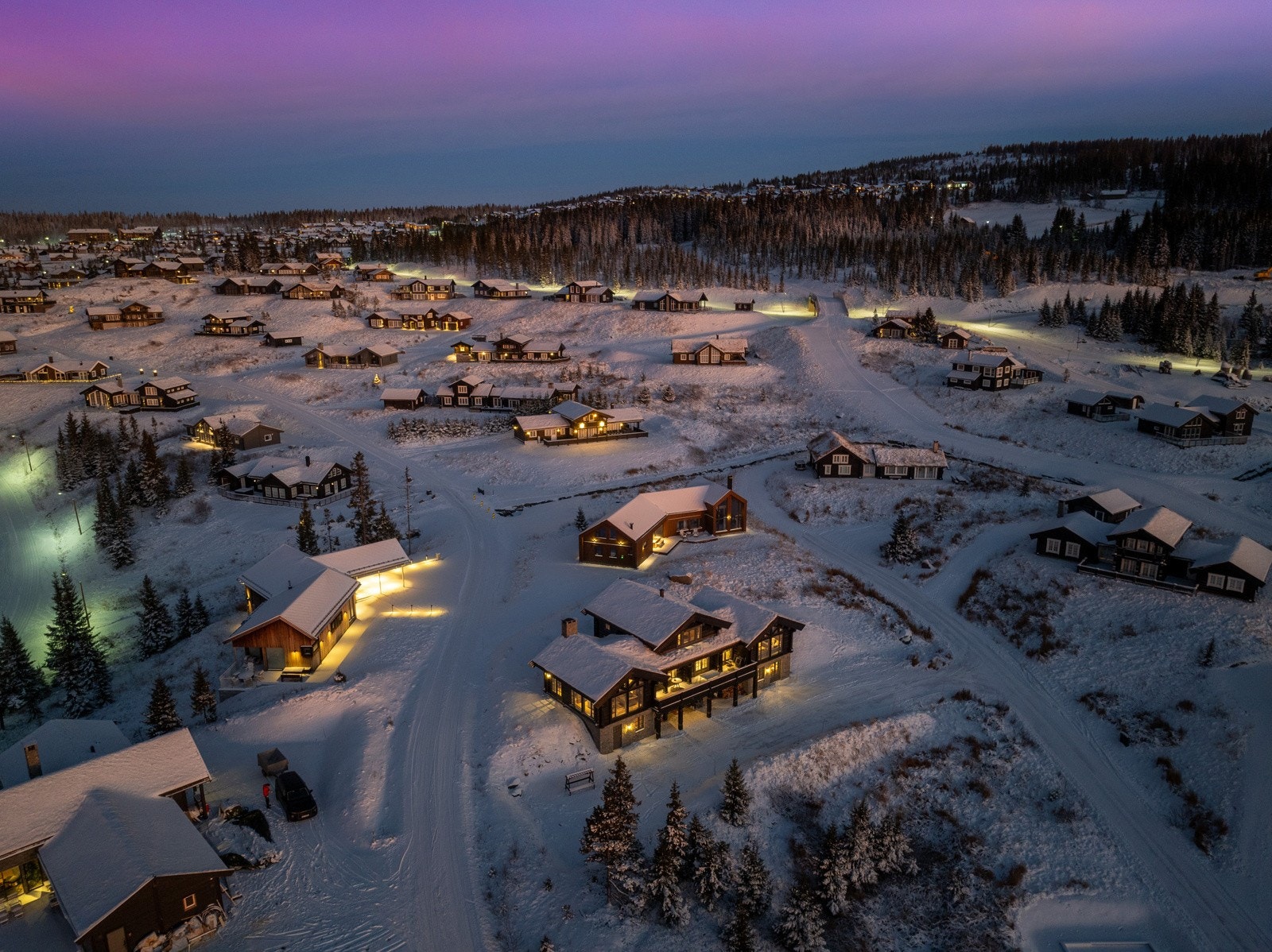 Flott beliggenhet på Mosetertoppen Galleribilde