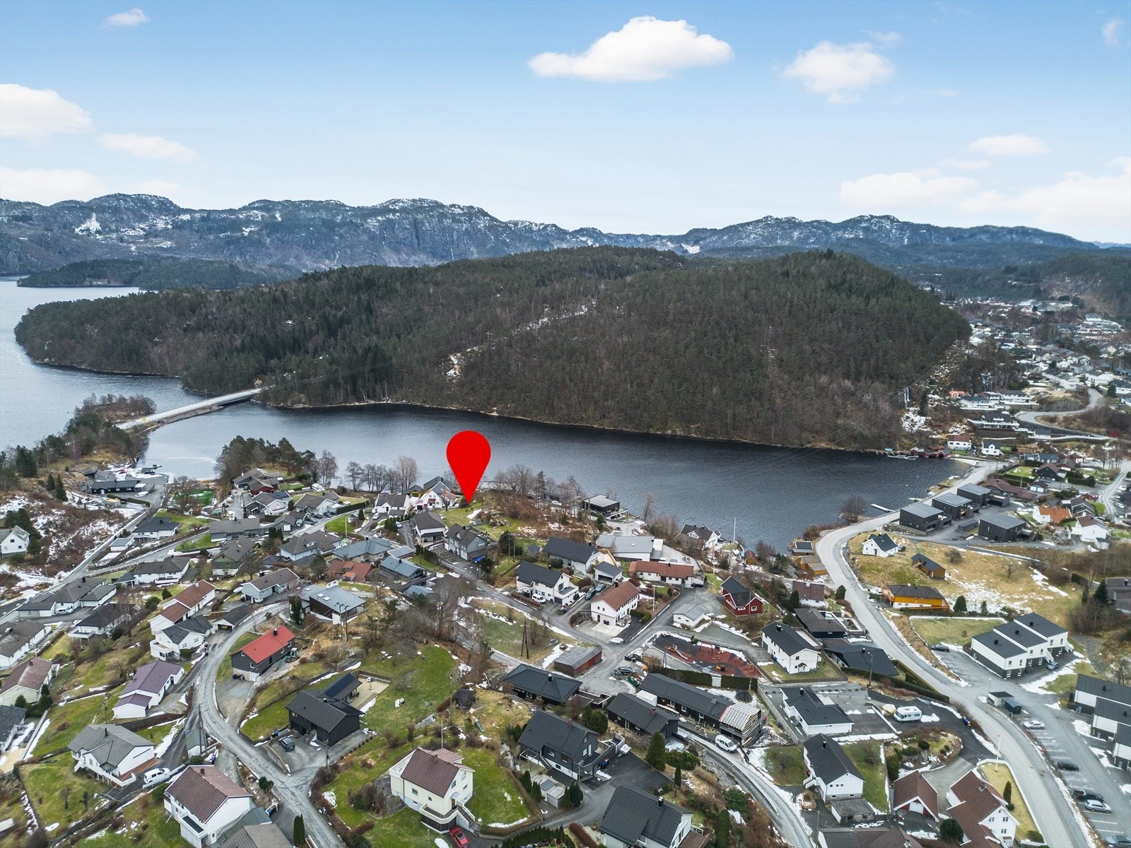 Dronefoto Galleribilde