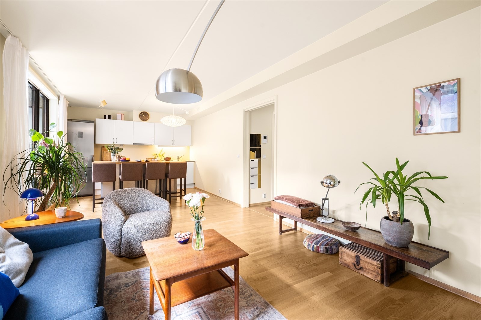 God planløsning hvor møblene har sin naturlig plassering. Galleribilde