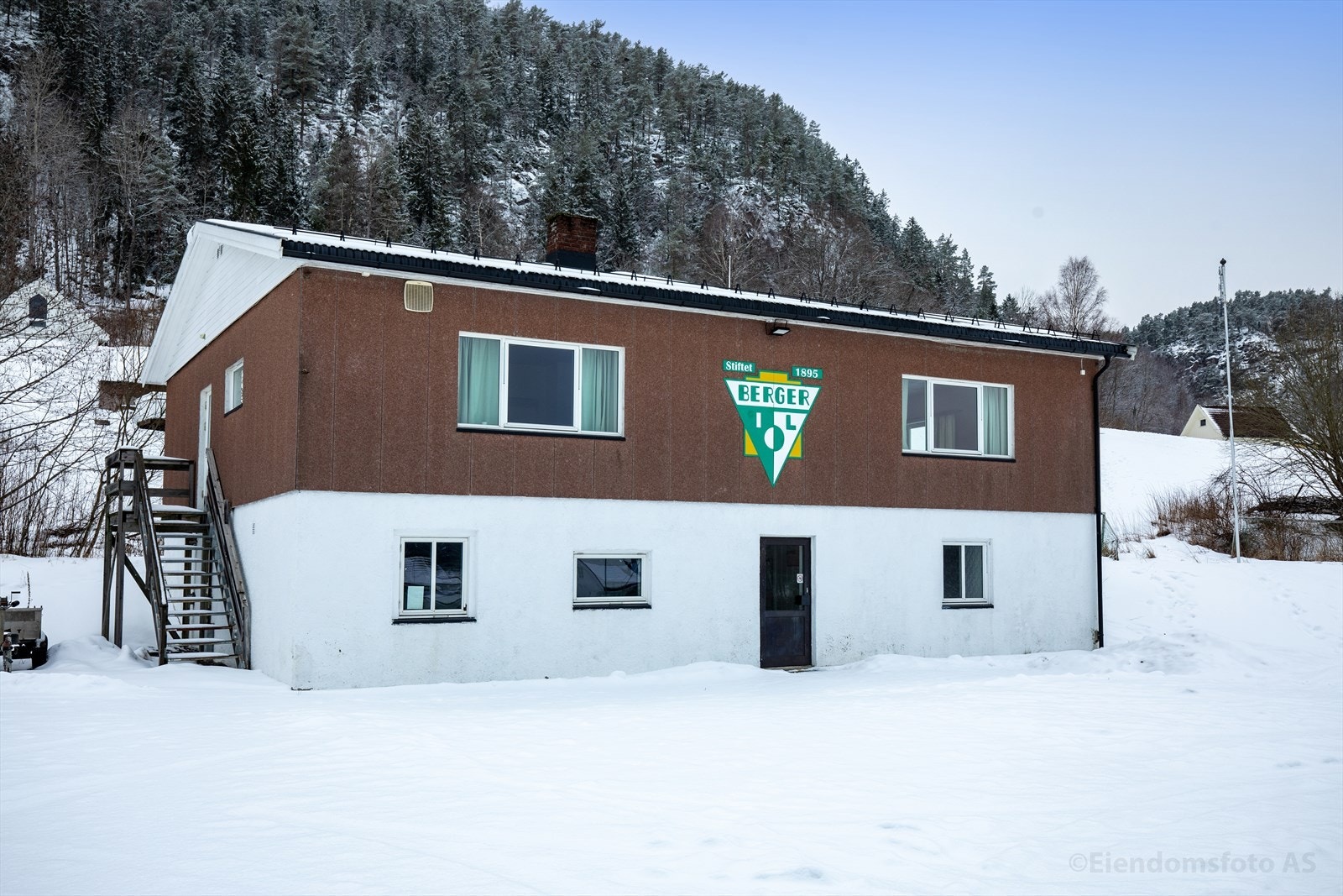 Berger IL sitt idrettshus Galleribilde