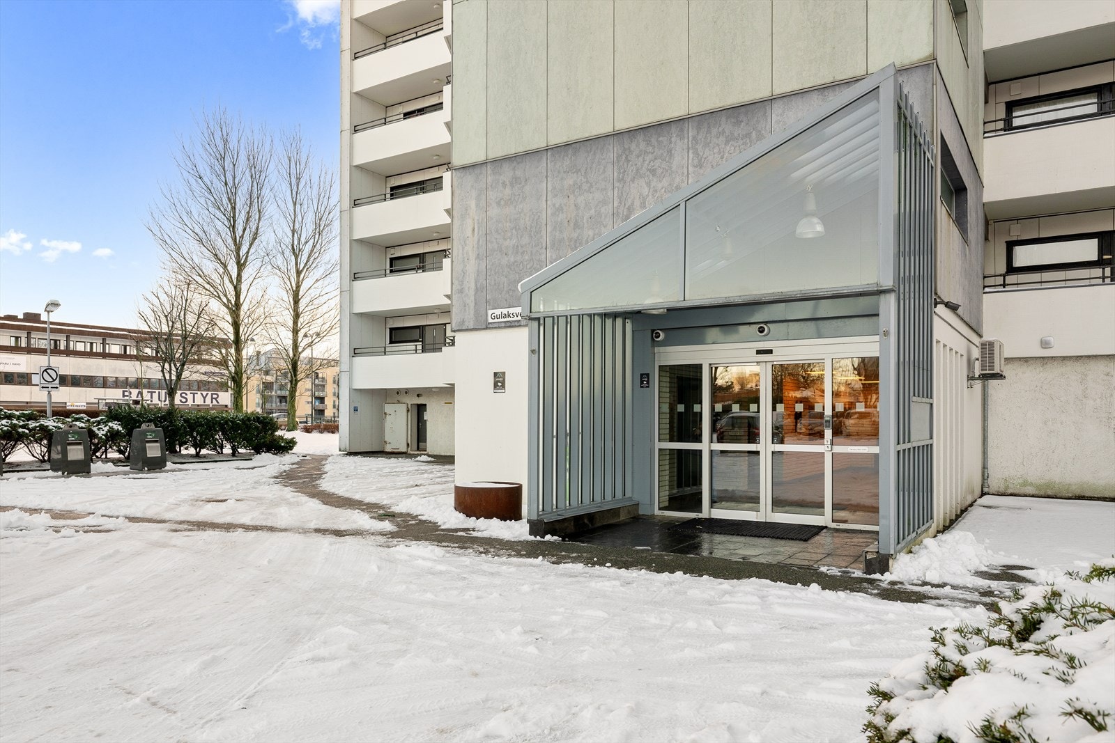 Inngangsparti Galleribilde