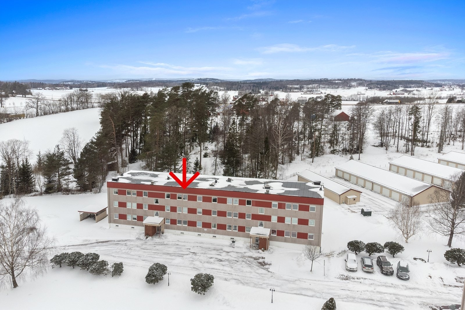 Leiligheten disponerer parkering i garasje. Galleribilde