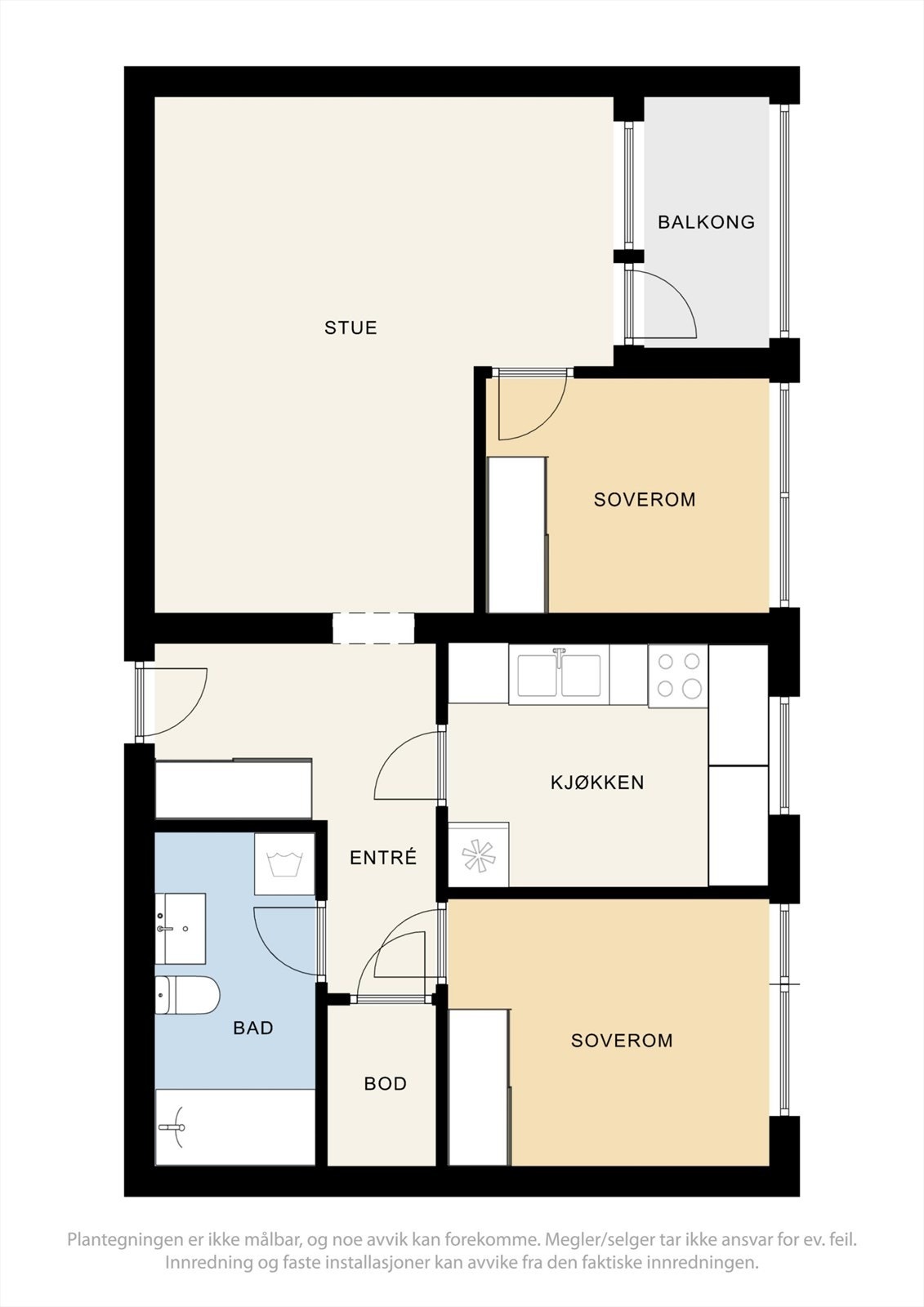 Plantegning. Galleribilde